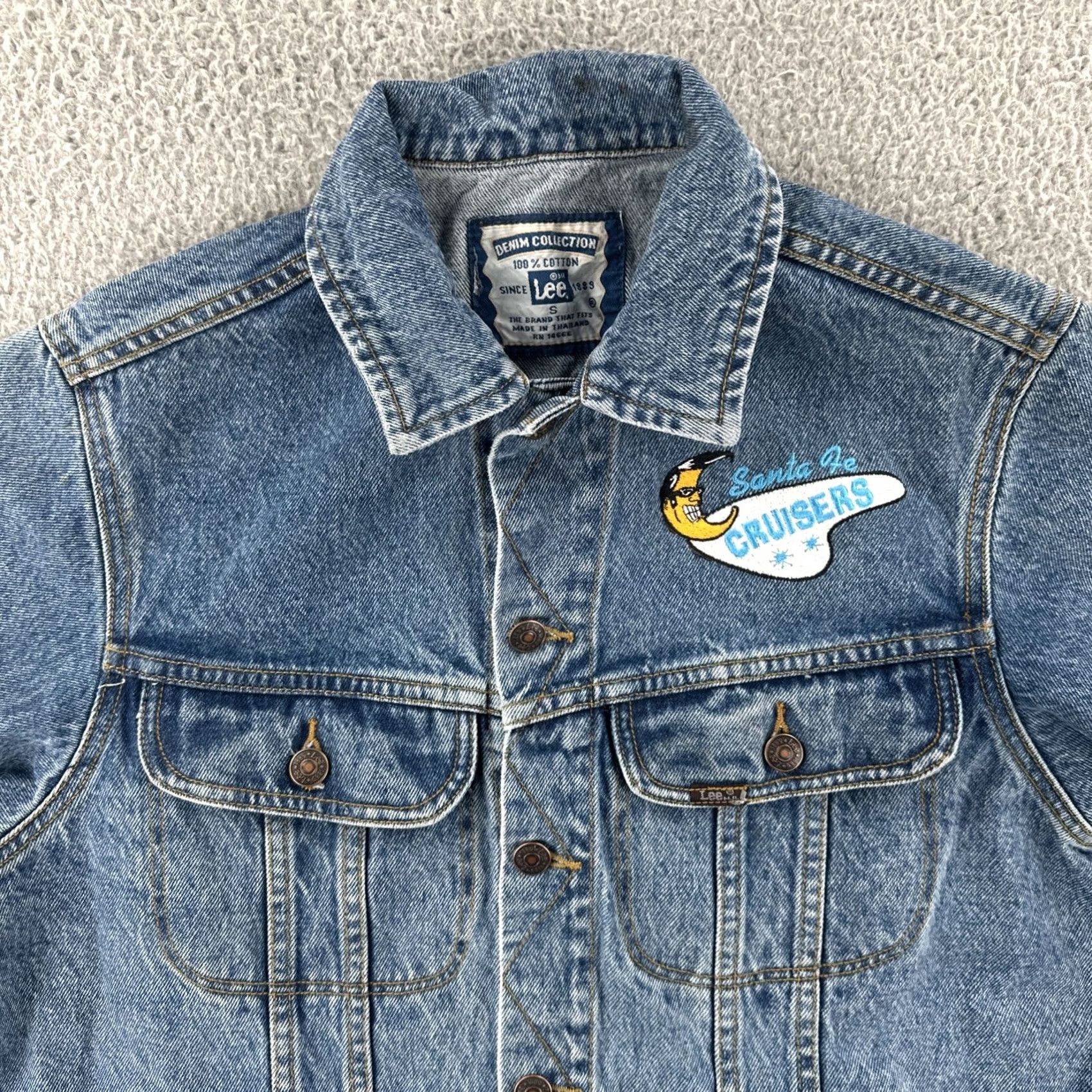 Lee VINTAGE Lee Classic Denim Jacket Size US S / EU 44-46 / 1 - 5 Thumbnail