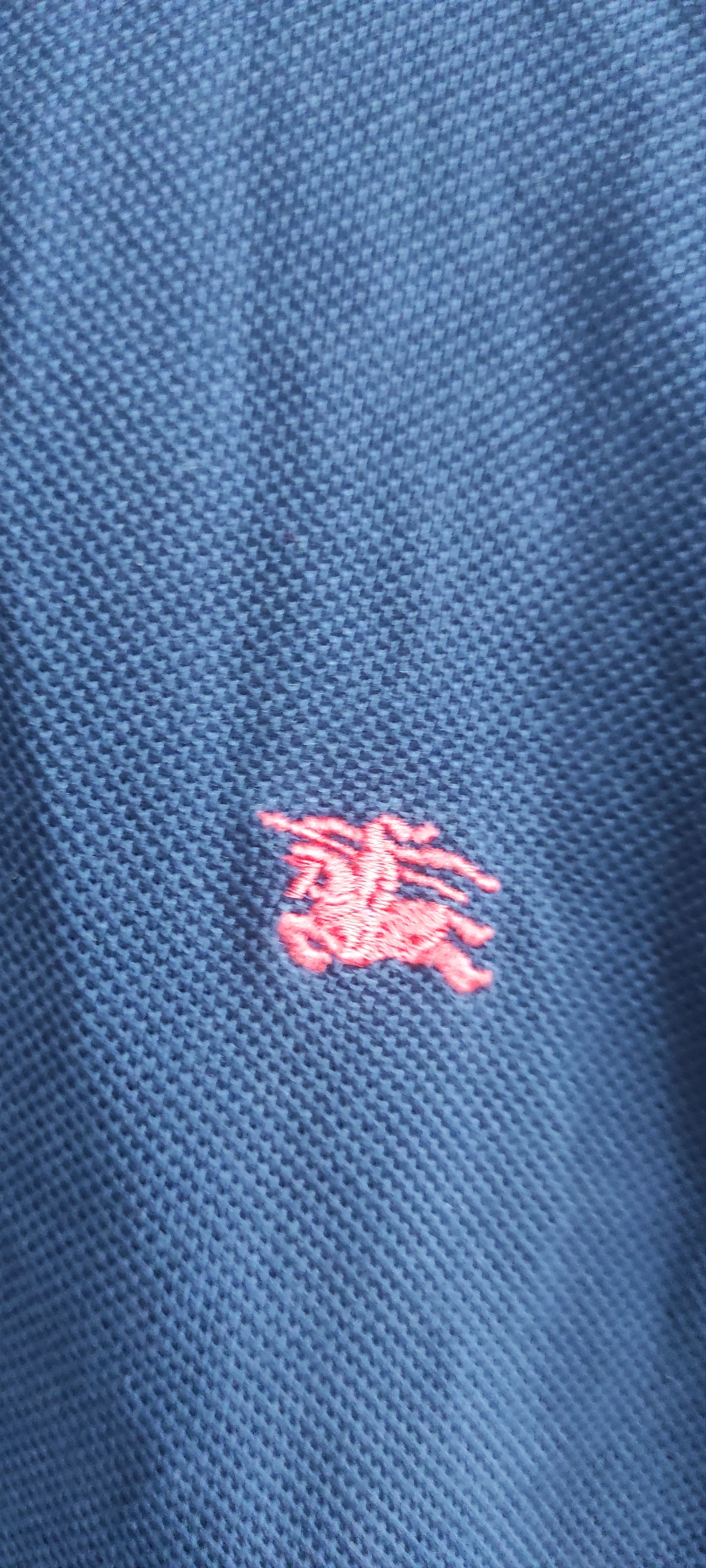 Burberry × Vintage Burberry Polo Shirt Mens Embroidered Logo Cotton Made Spain Size US XL / EU 56 / 4 - 7 Thumbnail