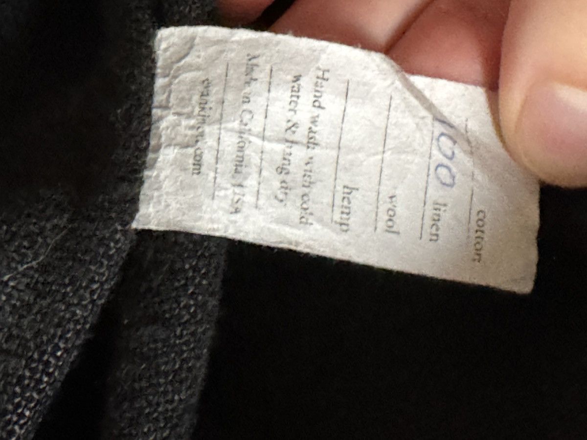 Evan Kinori Black three pocket butcher linen jacket Size US L / EU 52-54 / 3 - 6 Thumbnail