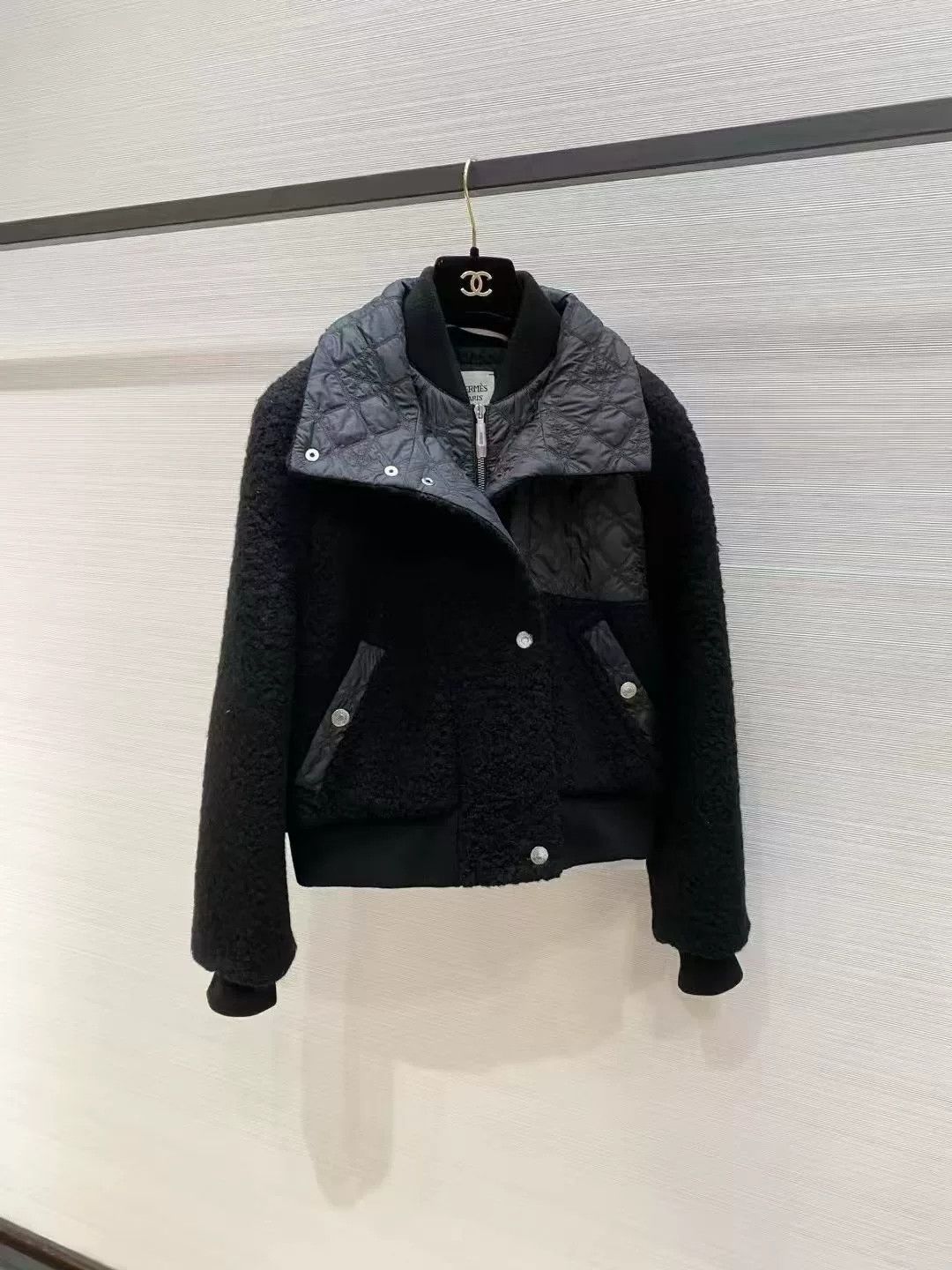 Hermes Hermes Teddy Wool Zip Jacket Size US XS / EU 42 / 0 - 1 Thumbnail