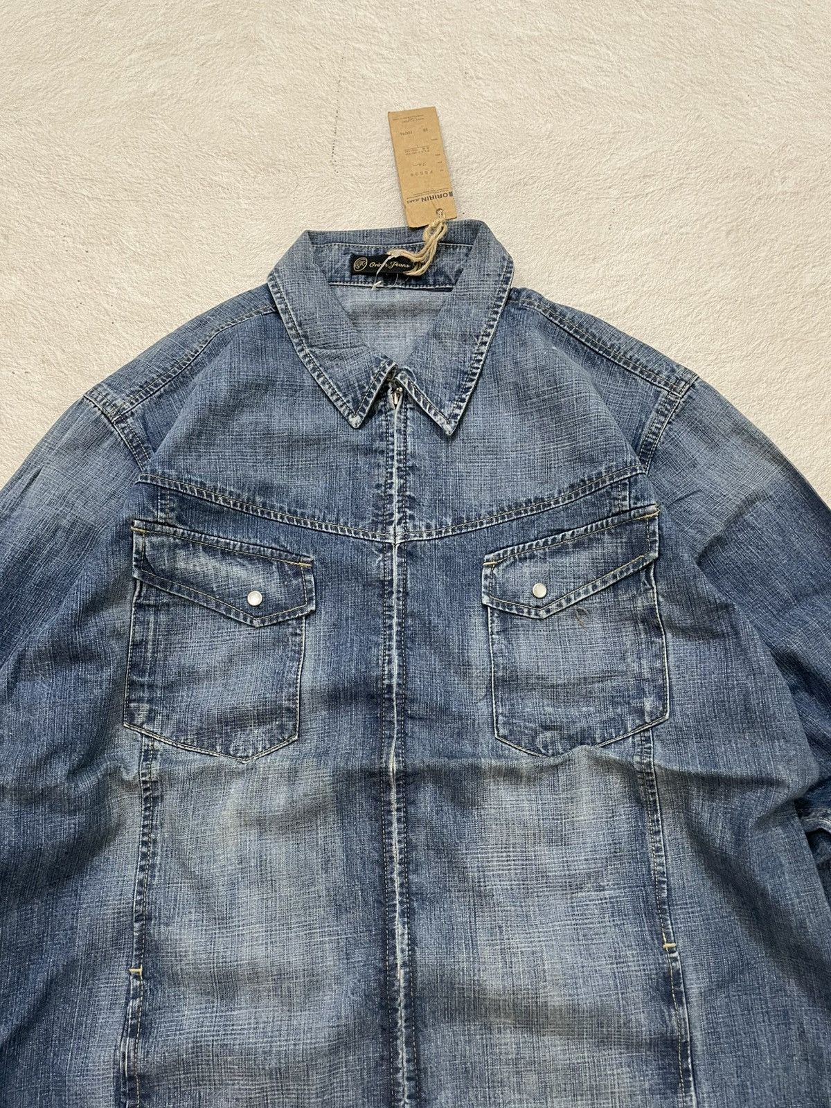 14th Addiction 2000s Oririn Washed Denim Jacket Grunge Hysteric Y2K LGb if6 Size US L / EU 52-54 / 3 - 2 Thumbnail