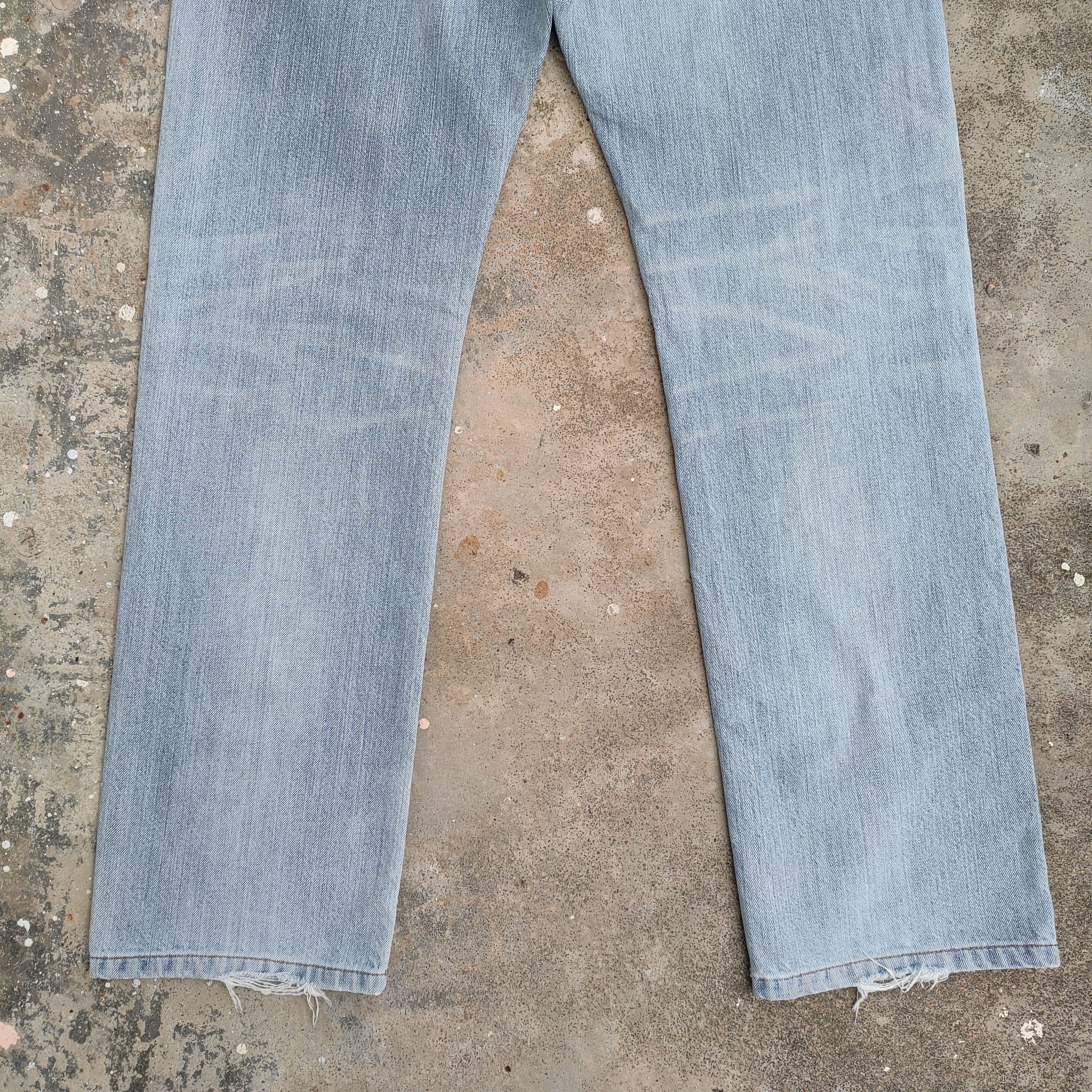 Japanese Brand VINTAGE JAPANESE FADED BLUE JEANS DENIM PANTS Size US 33 - 8 Thumbnail