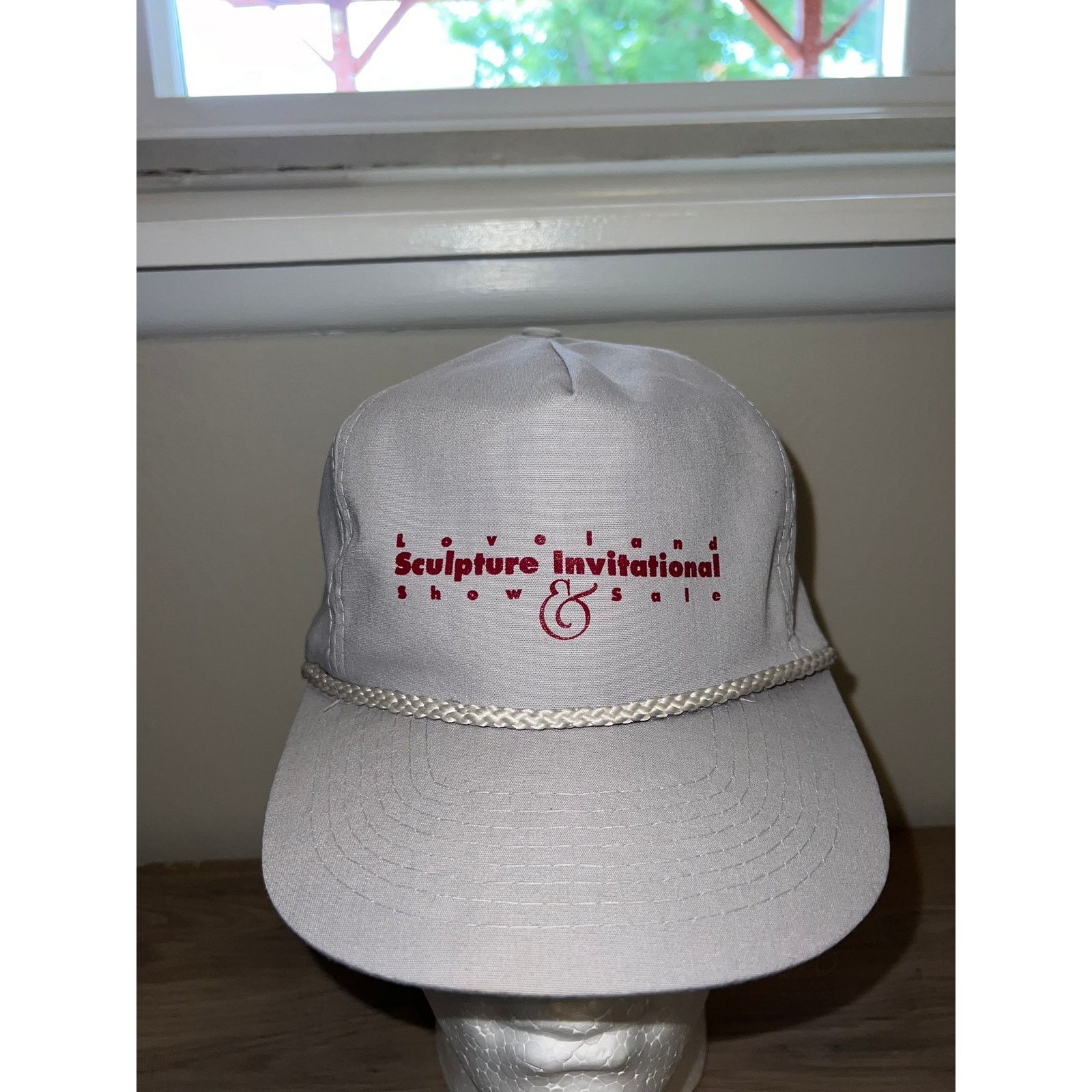 Vintage 90s Loveland Show Sale Sculpture Invitational Hat Headwear Size ONE SIZE - 1 Thumbnail