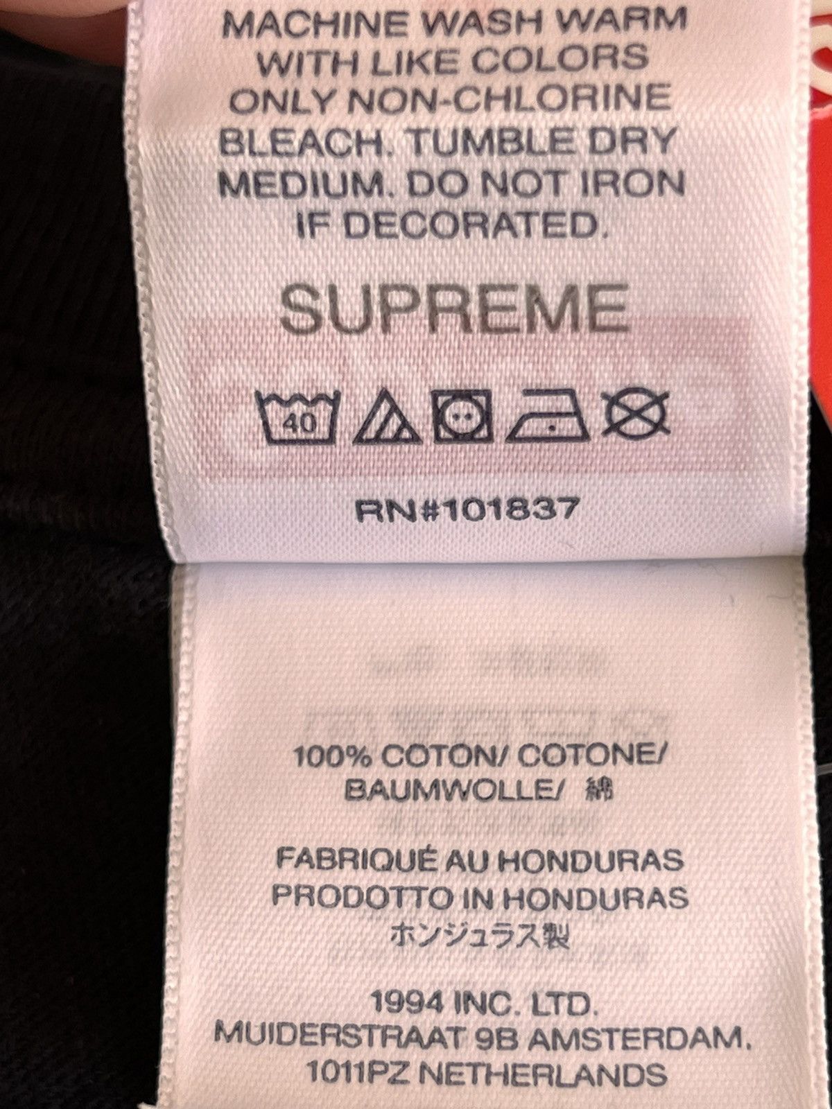 Supreme M Supreme Grim Reaper Tee Black t-shirt skeleton flames pray Size US M / EU 48-50 / 2 - 22 Thumbnail