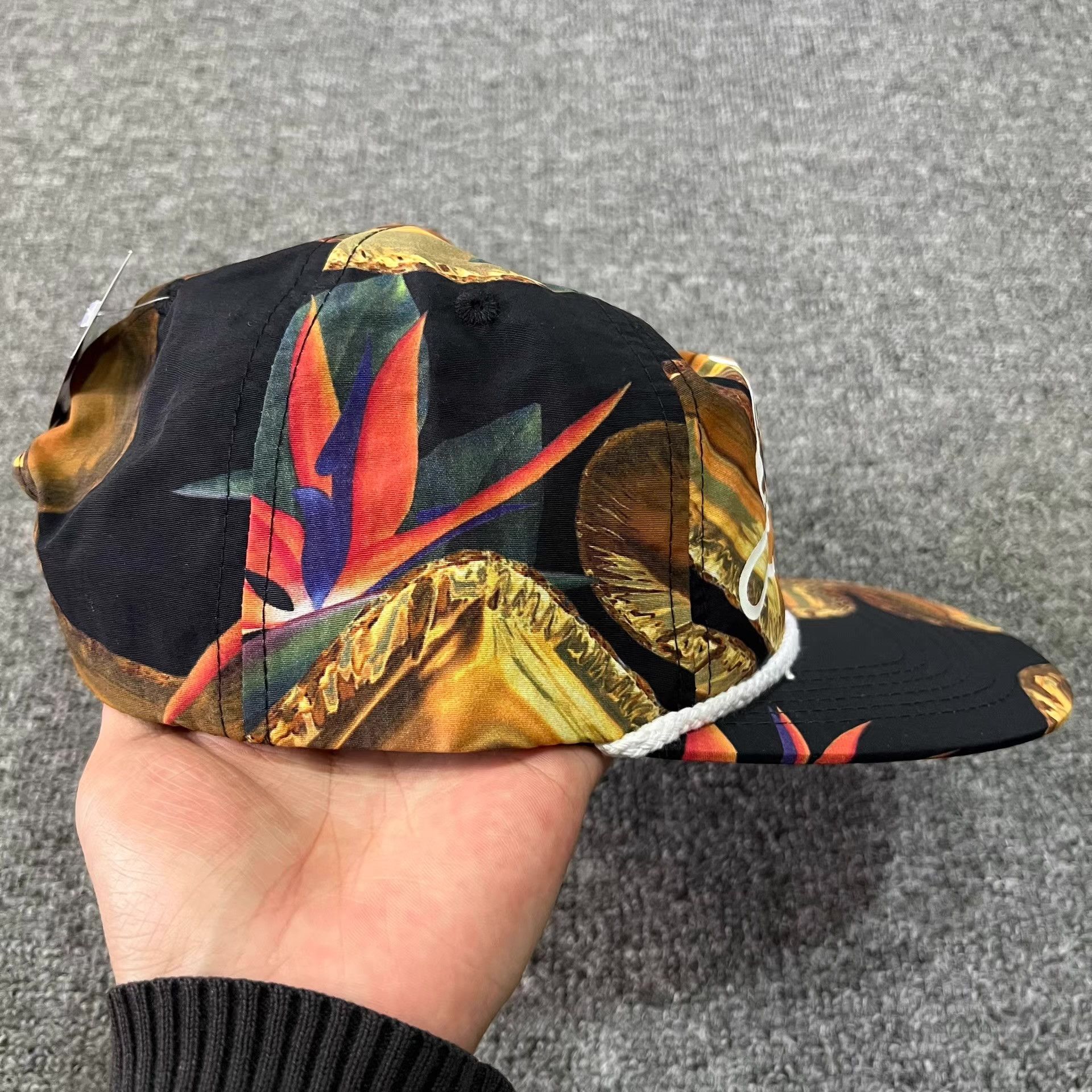 Billionaire Boys Club BBC ICECREAM Flying Dog Flat Brim Baseball Cap & Sun Hat Q7 Size ONE SIZE - 8 Thumbnail