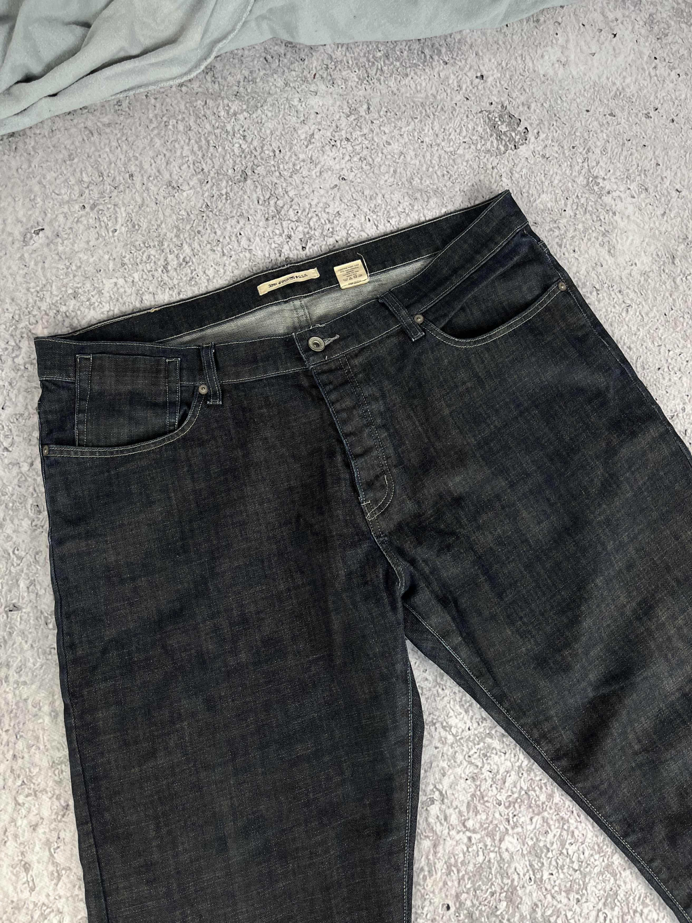 Designer × John Varvatos × Vintage Pants Denim John Varvatos JV Vintage Straight Fit Size US 38 / EU 54 - 6 Thumbnail
