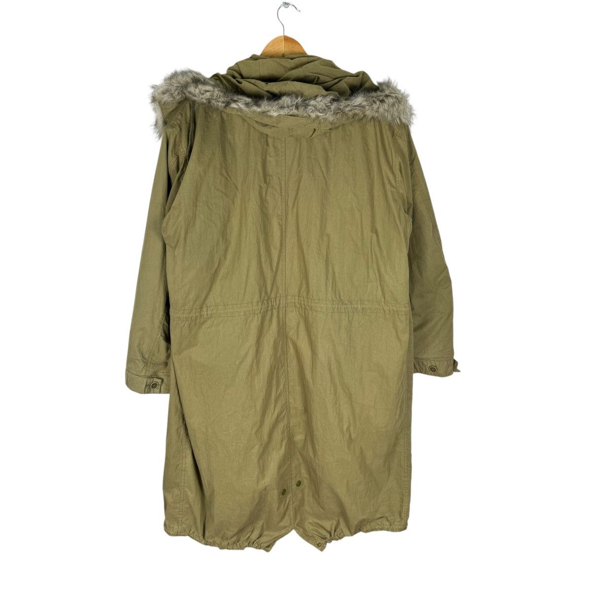 Global Work ❄️GLOBAL WORK HOODIE FUR FISHTAIL PARKA JACKET Size US L / EU 52-54 / 3 - 5 Thumbnail