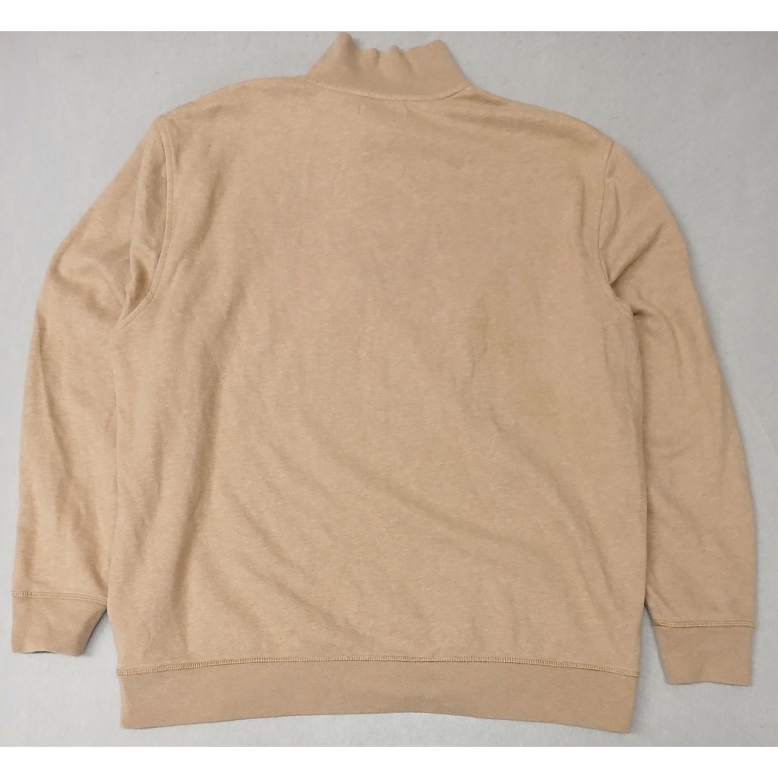 Nautica Nautica (2XL) Men's Tan Long Sleeve Zip Pullover Sweatshirt Size US XXL / EU 58 / 5 - 10 Thumbnail