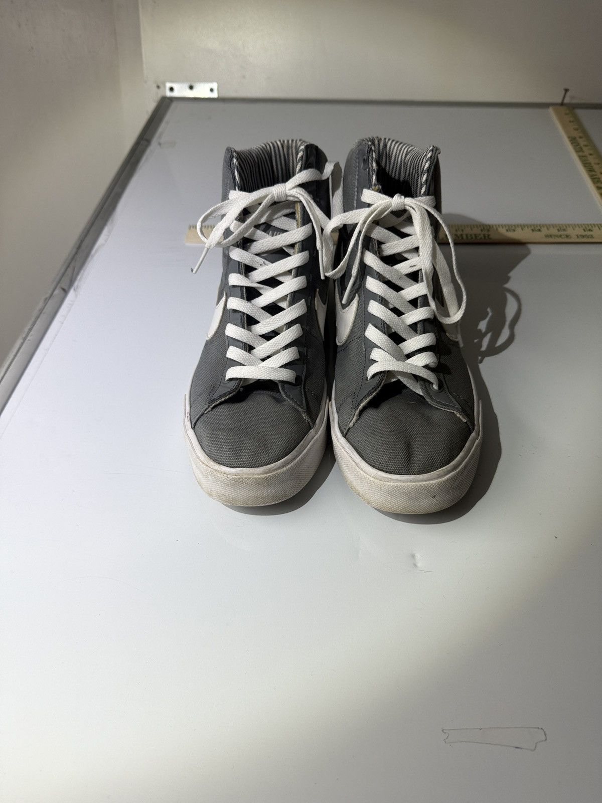 Nike Nike Blazer Mid 77 Vintage Cool Gray Shoes Size US 9.5 / EU 42-43 - 5 Thumbnail