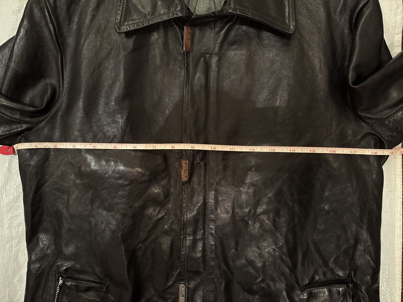 Carol Christian Poell Carol Christian Poell Scarstitch Leather Jacket Size US M / EU 48-50 / 2 - 16 Thumbnail