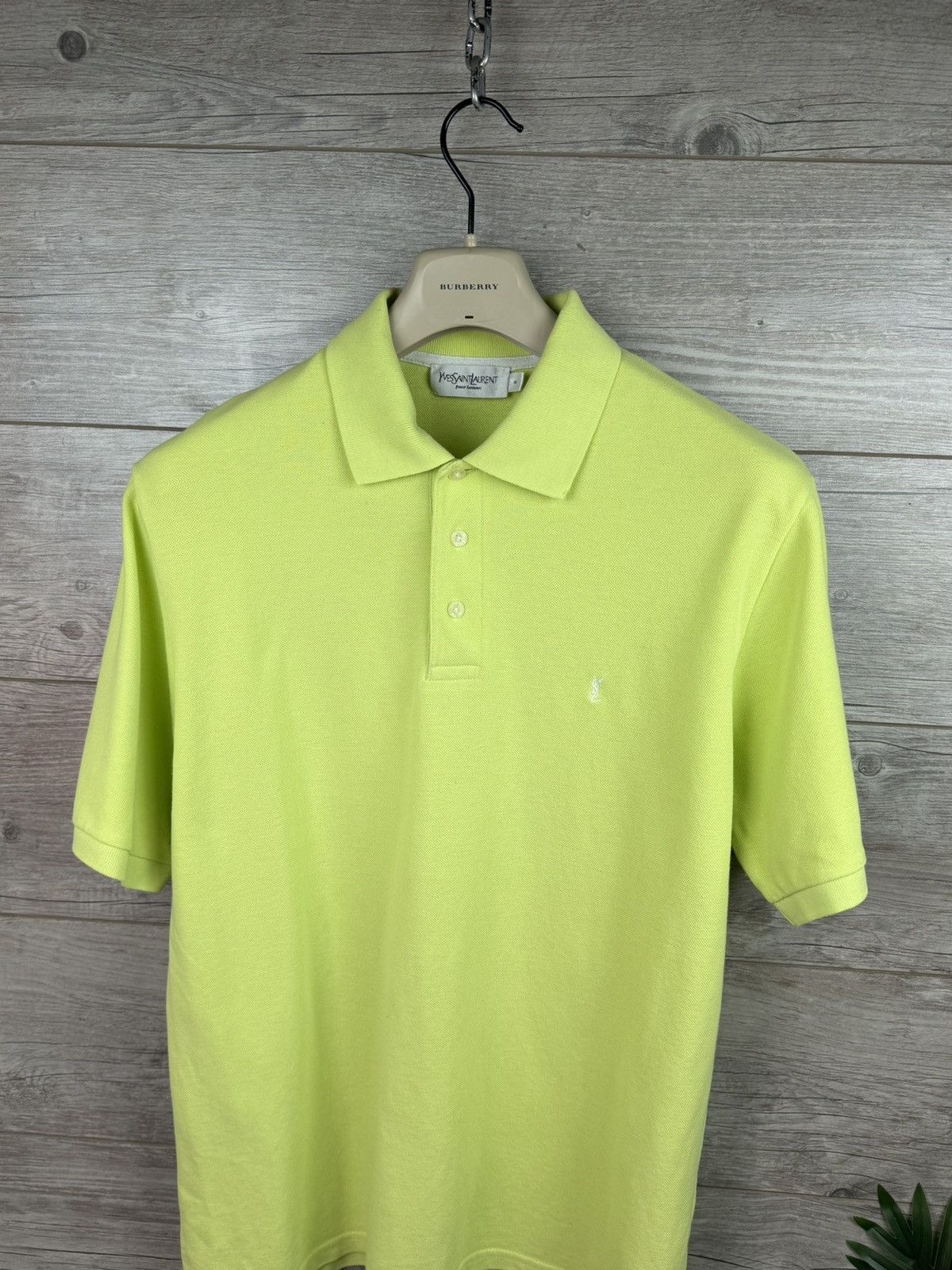Vintage × Yves Saint Laurent Polo YSL Yves Saint Laurent Luxury Vintage Shirts Size M Size US M / EU 48-50 / 2 - 5 Thumbnail
