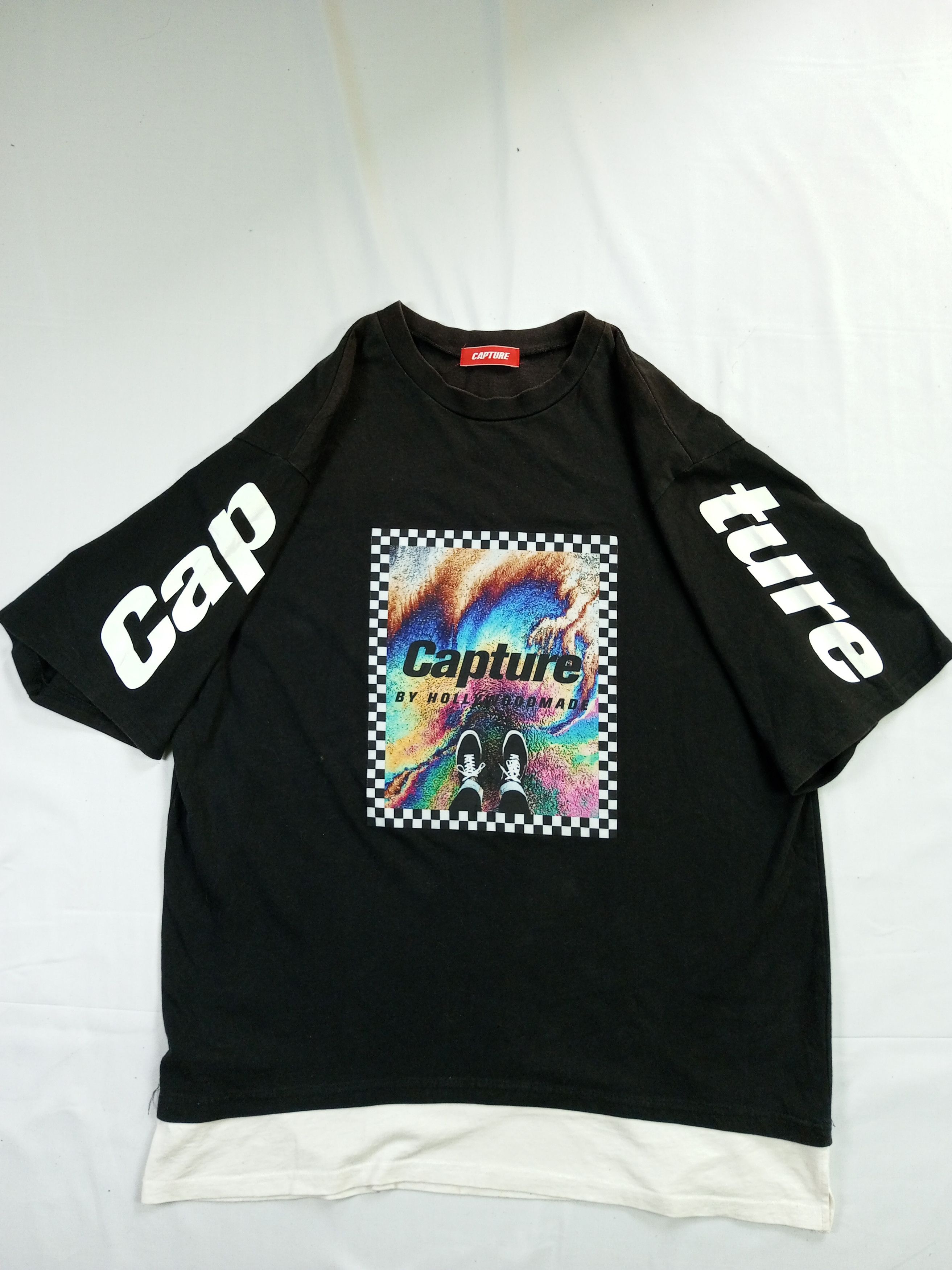 If Six Was Nine × Japanese Brand × Le Grande Bleu (L.G.B.) Capture By Hollywood Made double layer under side Size US L / EU 52-54 / 3 - 6 Thumbnail