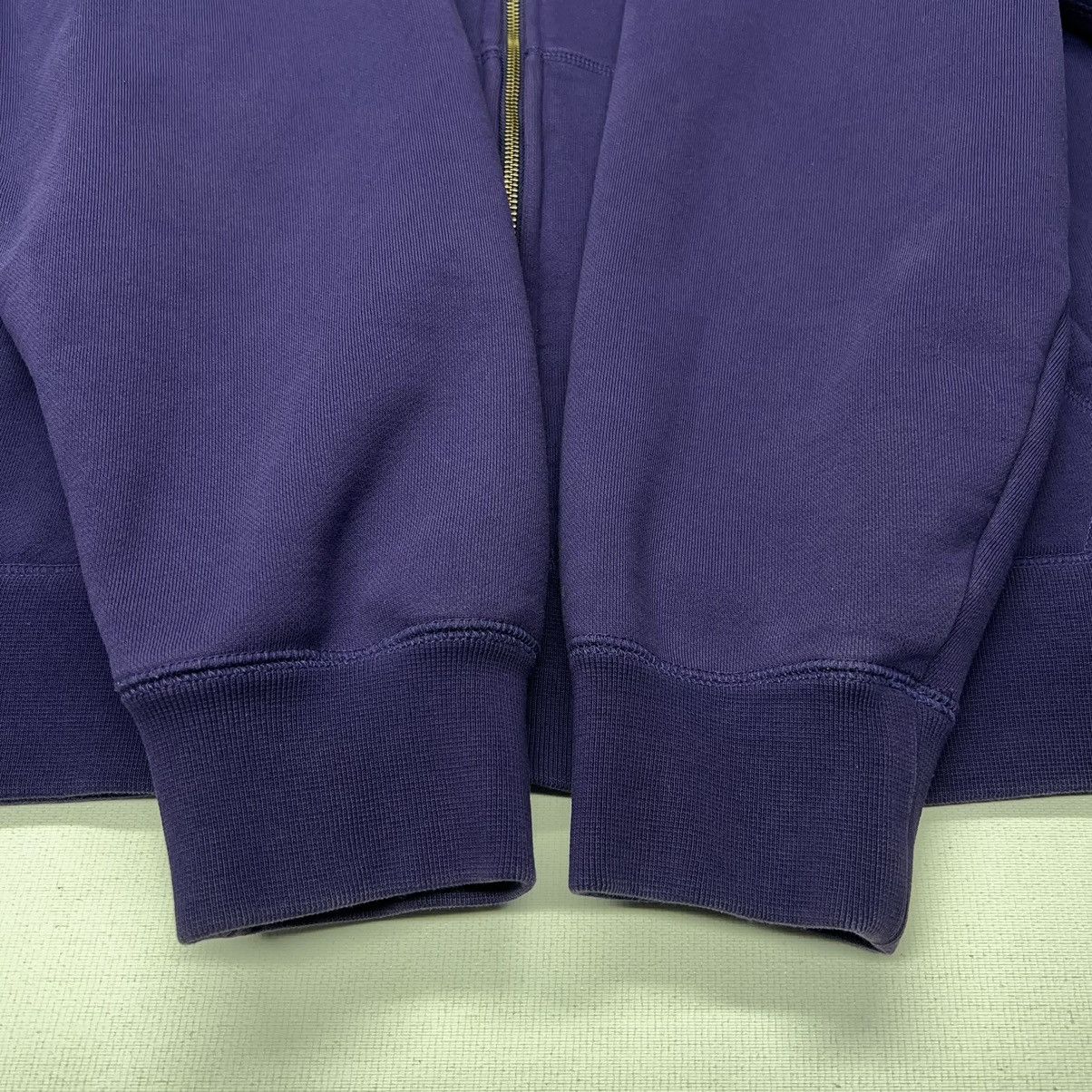 Nike × Vintage VTG Nike Hoodie Sweatshirt Purple Full Zip AF1 Anniversary Size US XXL / EU 58 / 5 - 14 Thumbnail