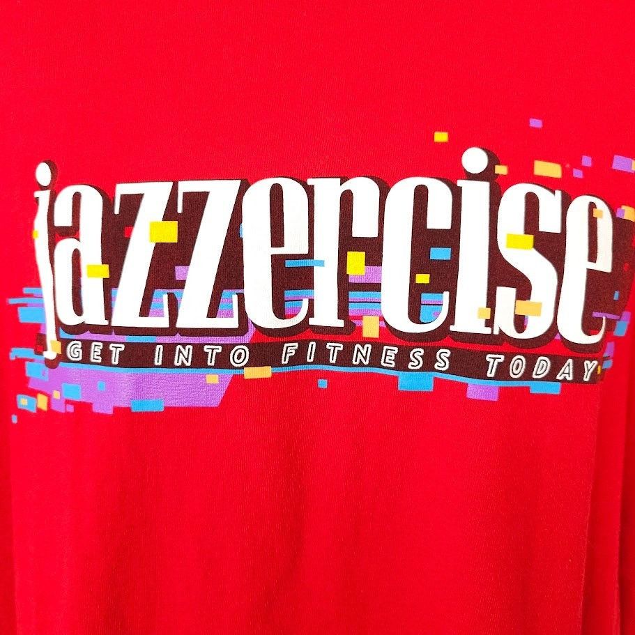 Vintage Vintage Jazzercise T Shirt Mens Size XL Red 90s Y2K Size US XL / EU 56 / 4 - 2 Thumbnail