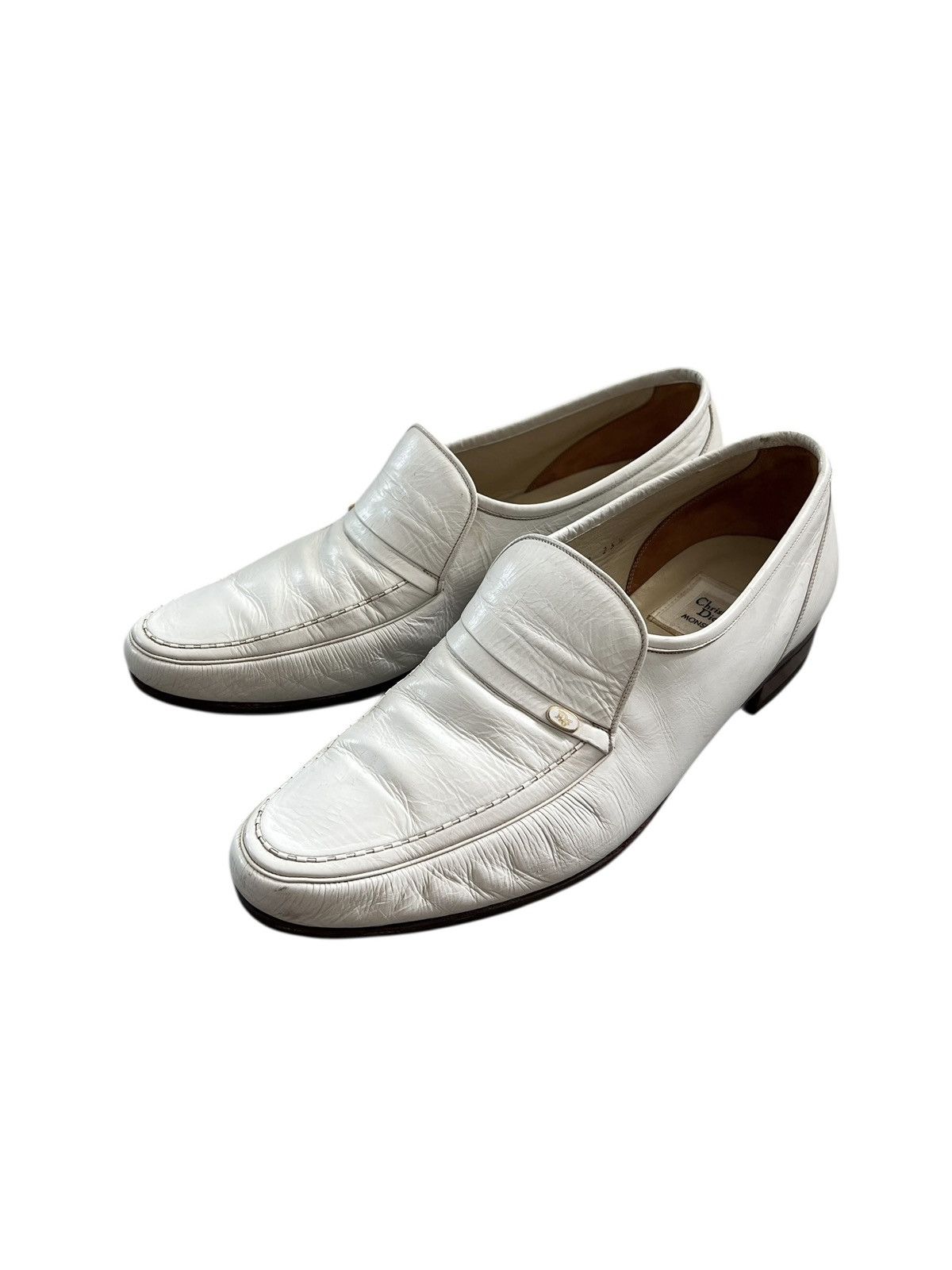 Christian Dior Monsieur 1980s Christian Dior Monsieur Leather Loafers Size US 8 / EU 41 - 2 Thumbnail