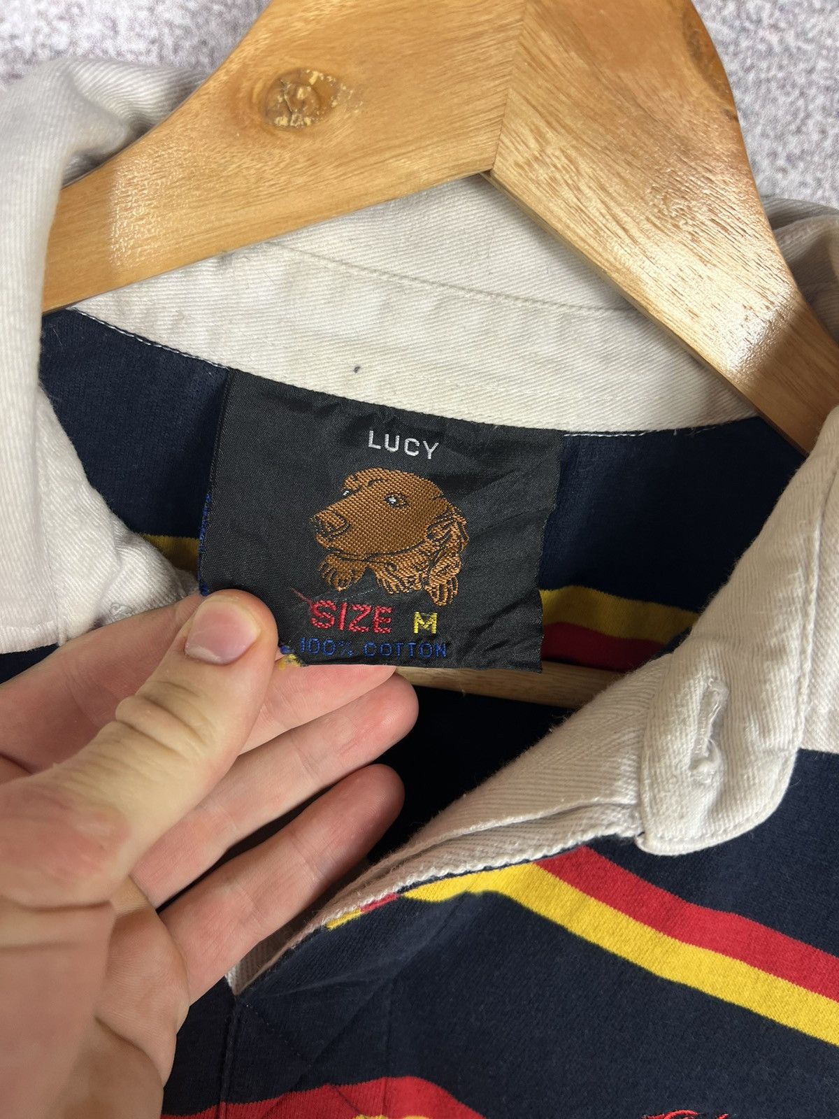 Vintage Rare Vintage Hong Kong Team Rugby Shirt Jersey Size US M / EU 48-50 / 2 - 5 Thumbnail