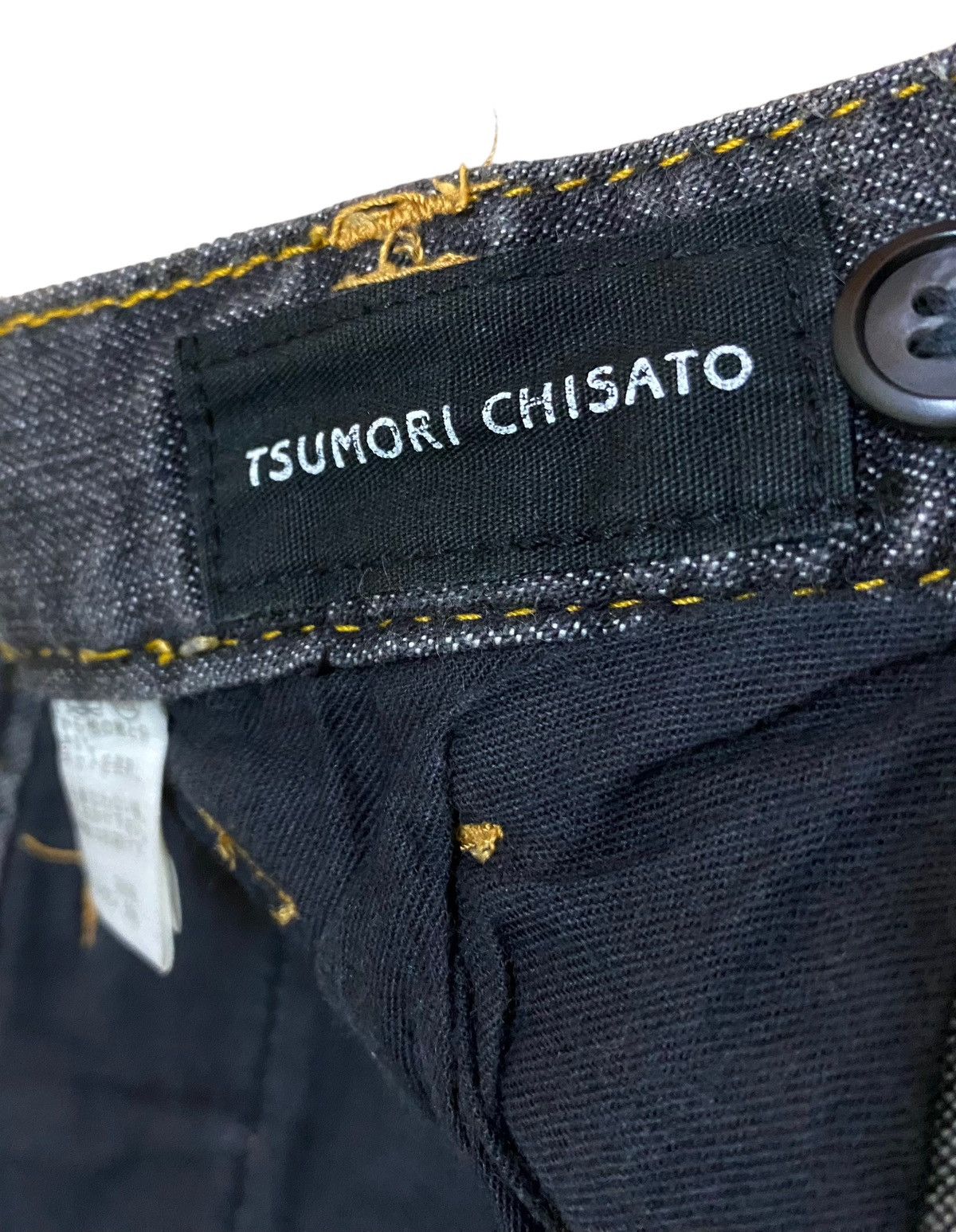 Tsumori Chisato Rare Design Vintage Tsumori Chisato Issey Miyake Jeans 2000s Size US 31 - 7 Thumbnail