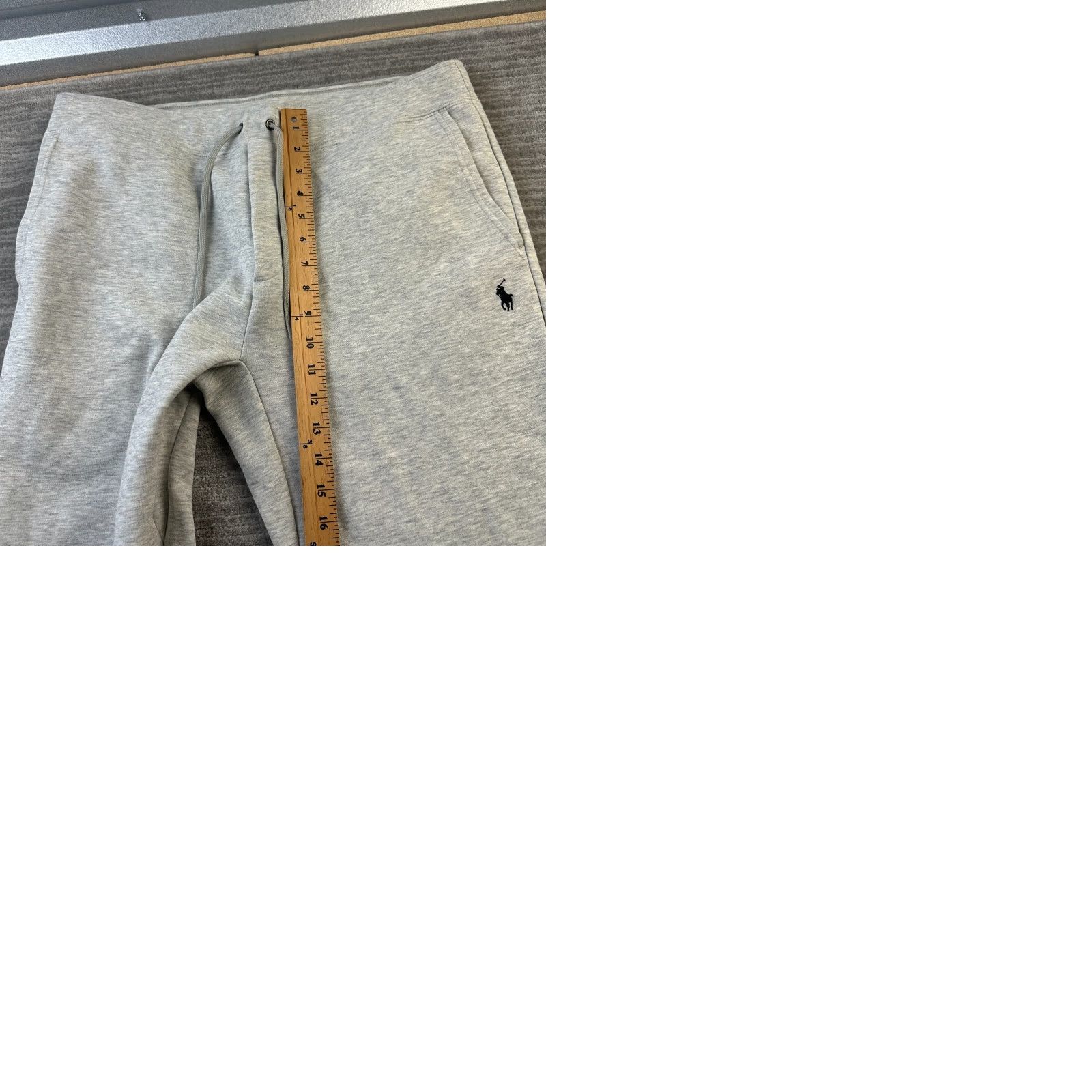 Polo Ralph Lauren Polo Ralph Lauren Pants Jogger XL Mens Gray Double Knit Tech Fleece Athletic Activewear Size US XL / EU 56 / 4 - 9 Thumbnail