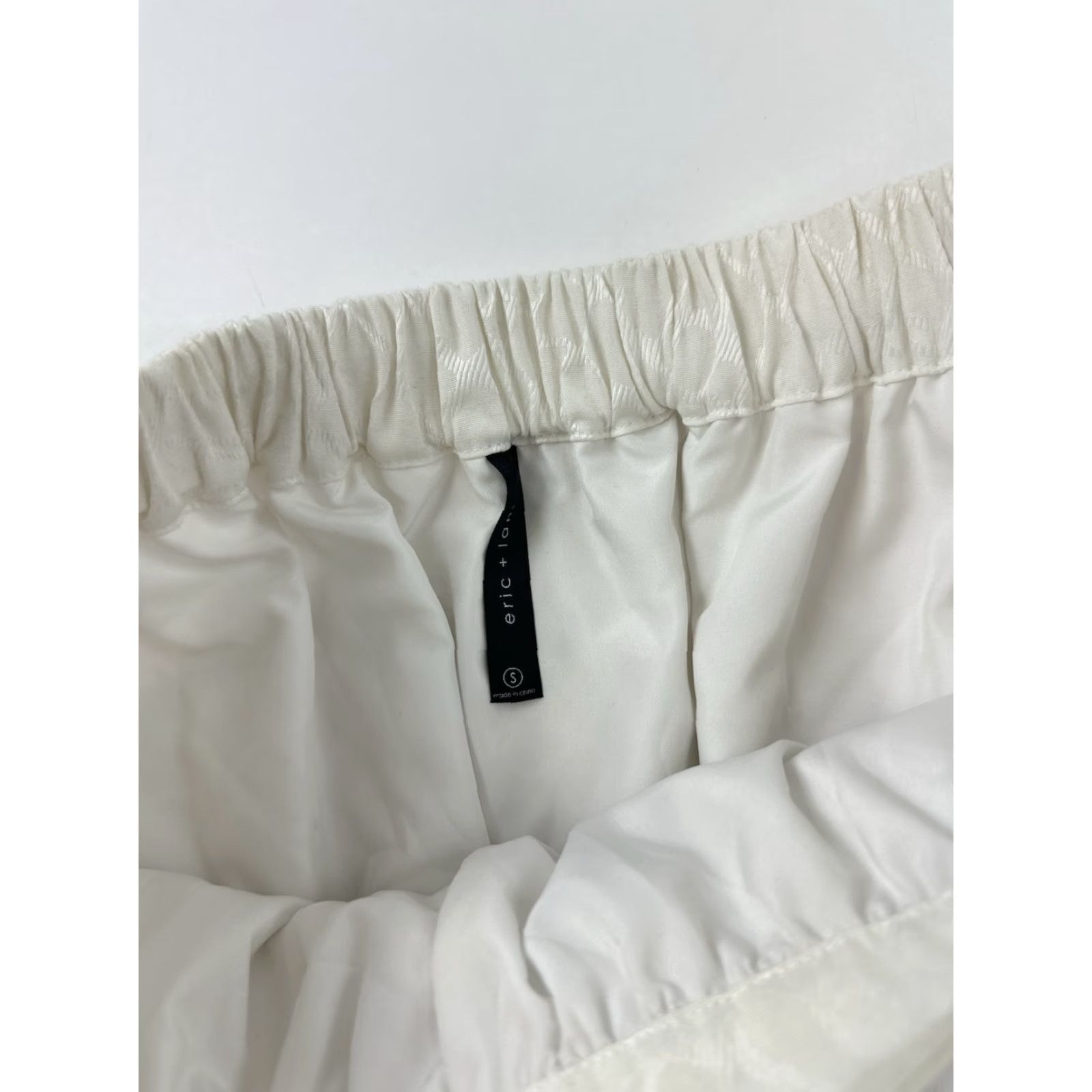 Vintage Eric + Lani Skirt Womens Small White NWT Size 28" / US 6 / IT 42 - 3 Thumbnail