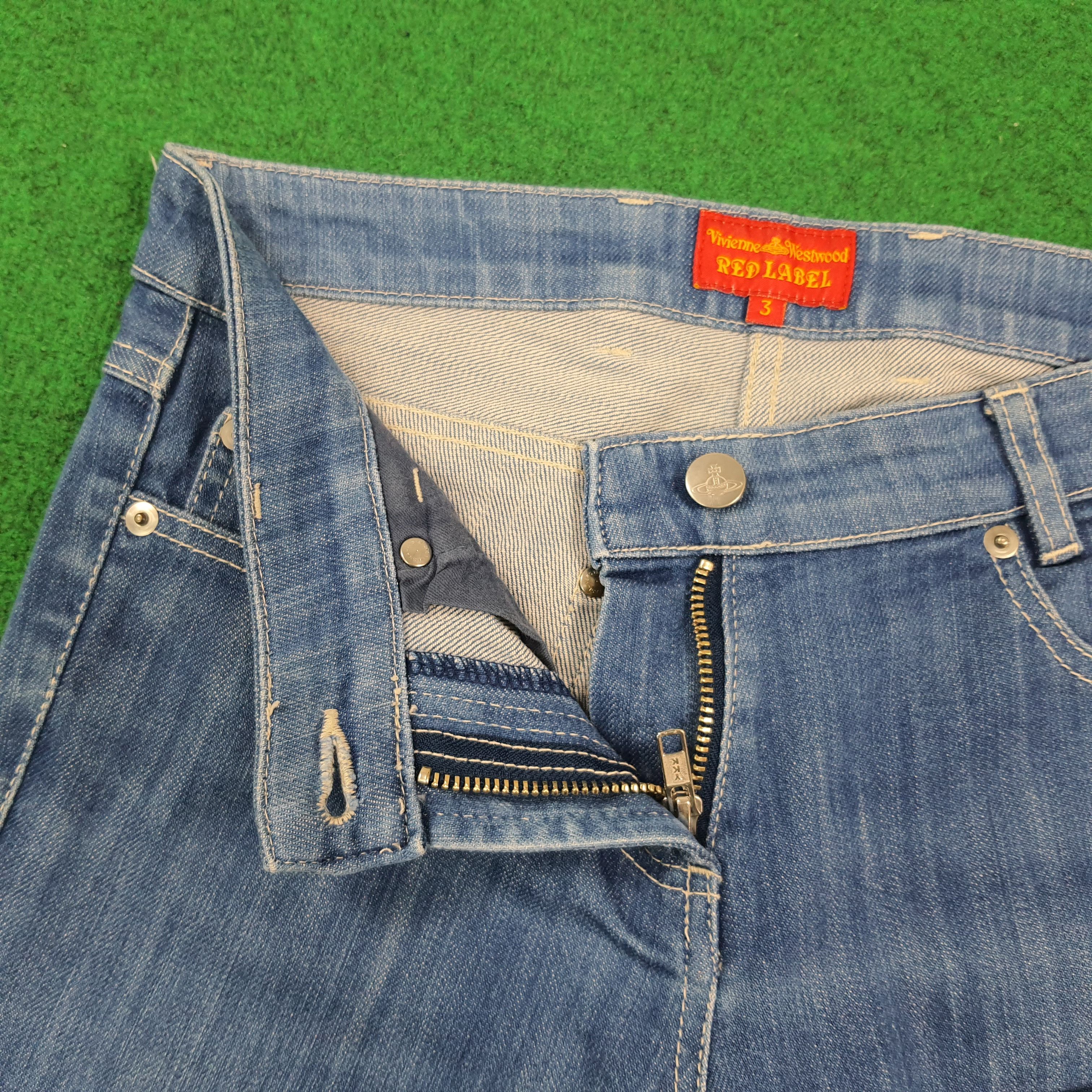 Vivienne Westwood Vintage Vivienne Westwood Red Label Orb Logo Jeans C297N5 Size 29" - 5 Thumbnail