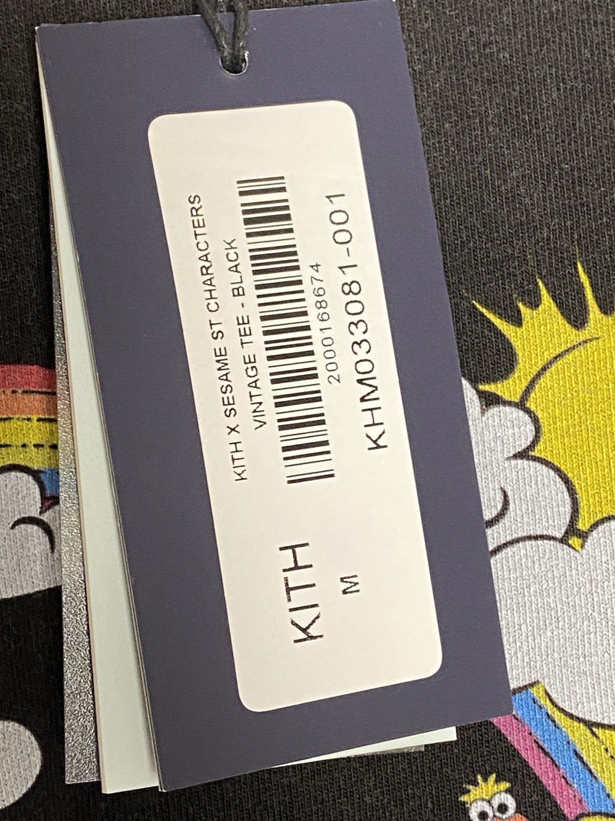 Kith New Kith x Sesame Street Vintage Tee "Just Us" Size M Size US M / EU 48-50 / 2 - 3 Thumbnail