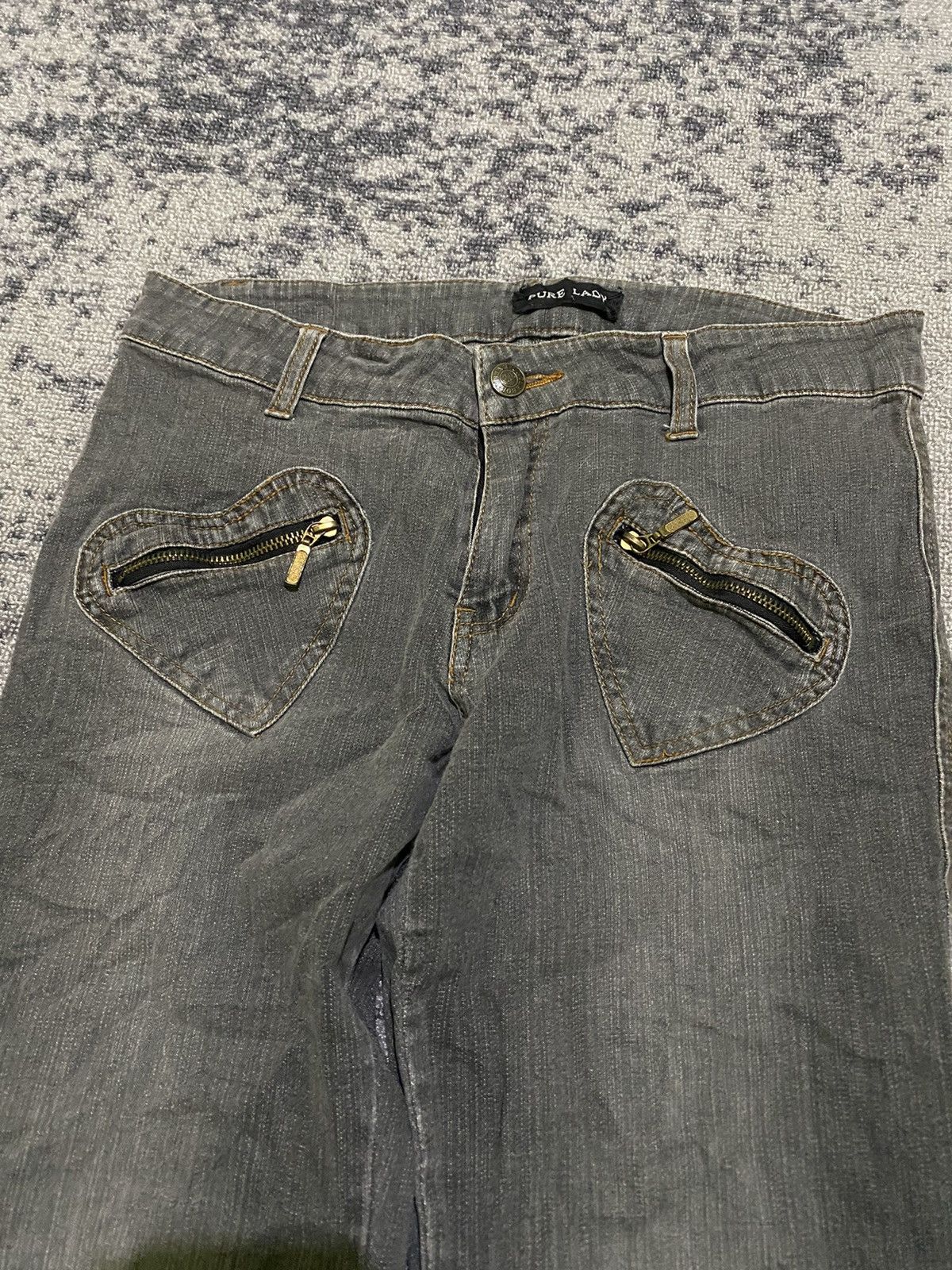 Hysteric Glamour × If Six Was Nine × Japanese Brand Y2k Pure lady ifsixwasnine bootcut jeans Size US 29 - 3 Thumbnail