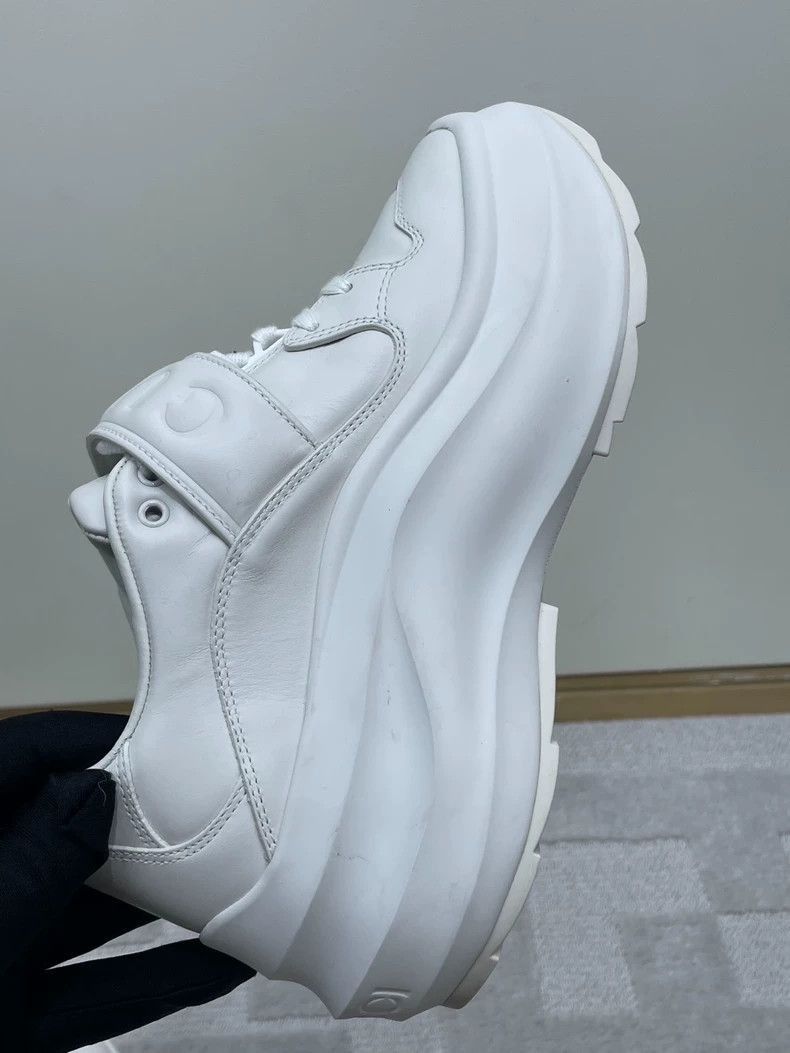 Gucci Gucci White Velcro Platform Dad Sneakers-2506 Size US 4 / IT 34 - 6 Thumbnail