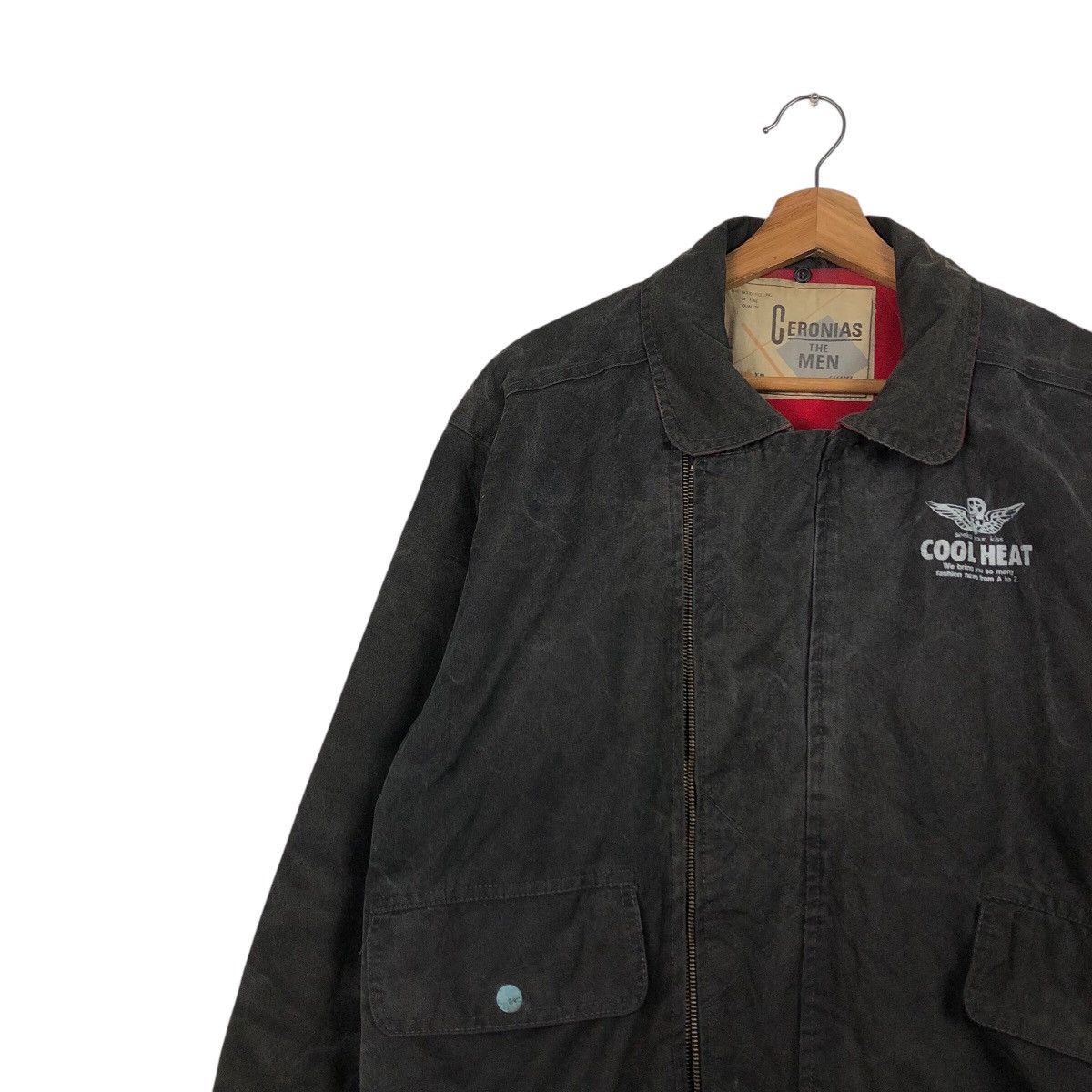 Japanese Brand 📌Vintage Bomber Jacket Ceronias For Men Issey Miyake Biker Size US L / EU 52-54 / 3 - 8 Thumbnail