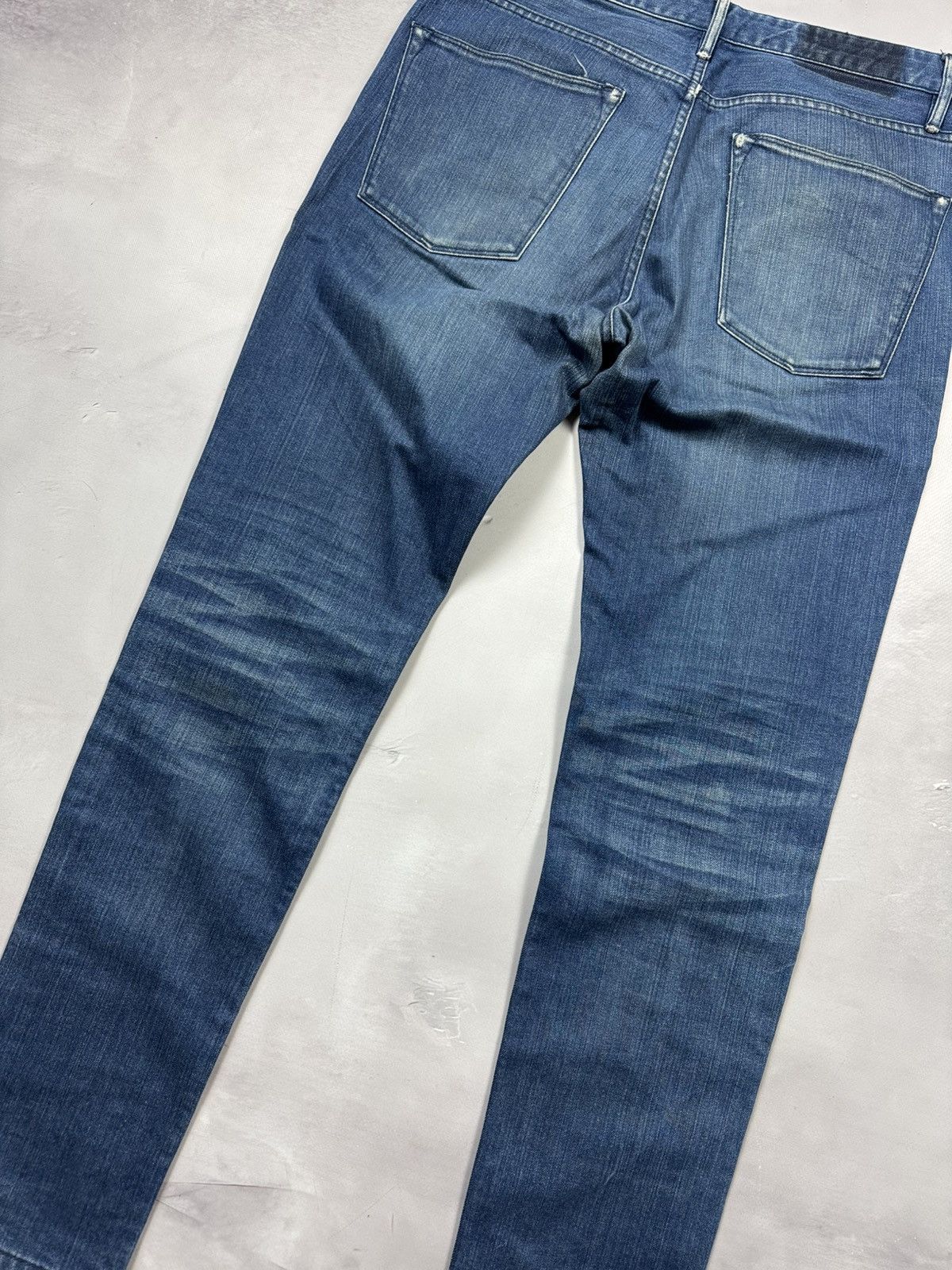 Helmut Lang Helmut Lang Side-Zip Skinny Jeans(Blue/32) Size US 32 / EU 48 - 3 Thumbnail