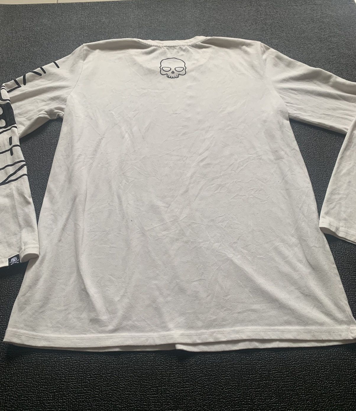 Vintage Hydrogen Skull Long Shirt Size US XL / EU 56 / 4 - 8 Thumbnail