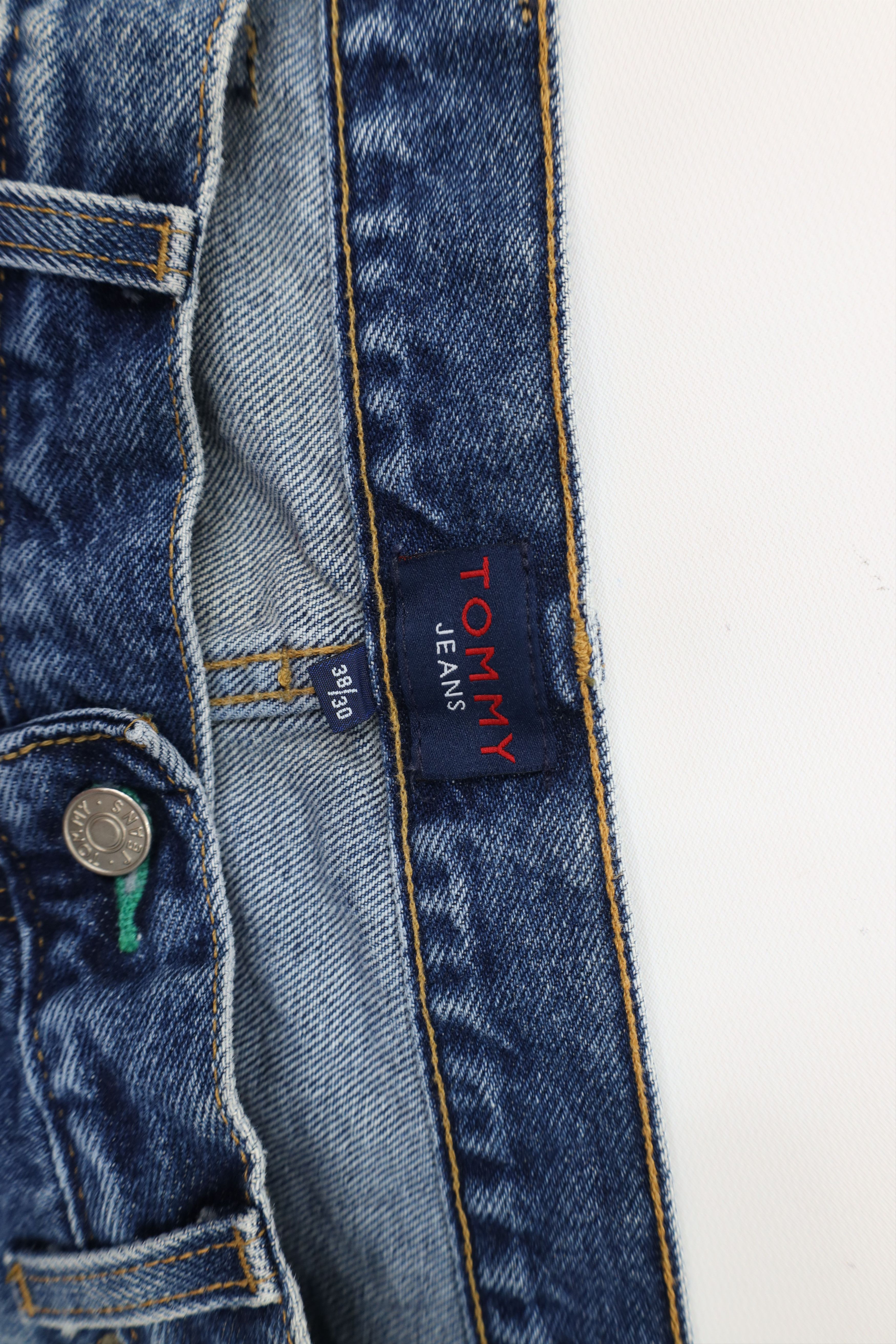 Tommy Hilfiger Vintage Y2K 2000 Tommy Hilfiger Relaxed Wide Leg Jeans Blue Size US 38 / EU 54 - 6 Thumbnail