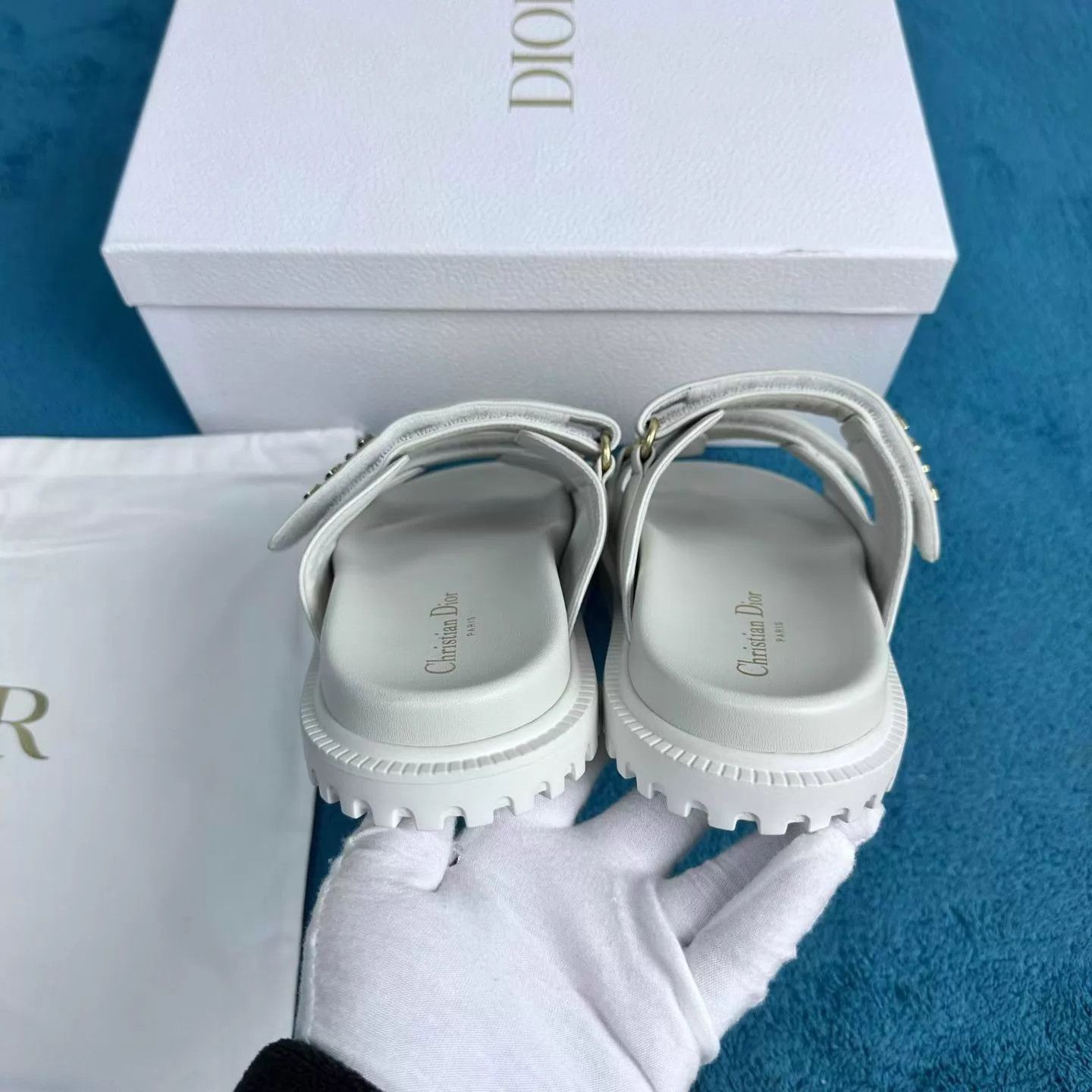 Dior Dior act slide white size 37 Size US 6.5 / IT 36.5 - 4 Thumbnail