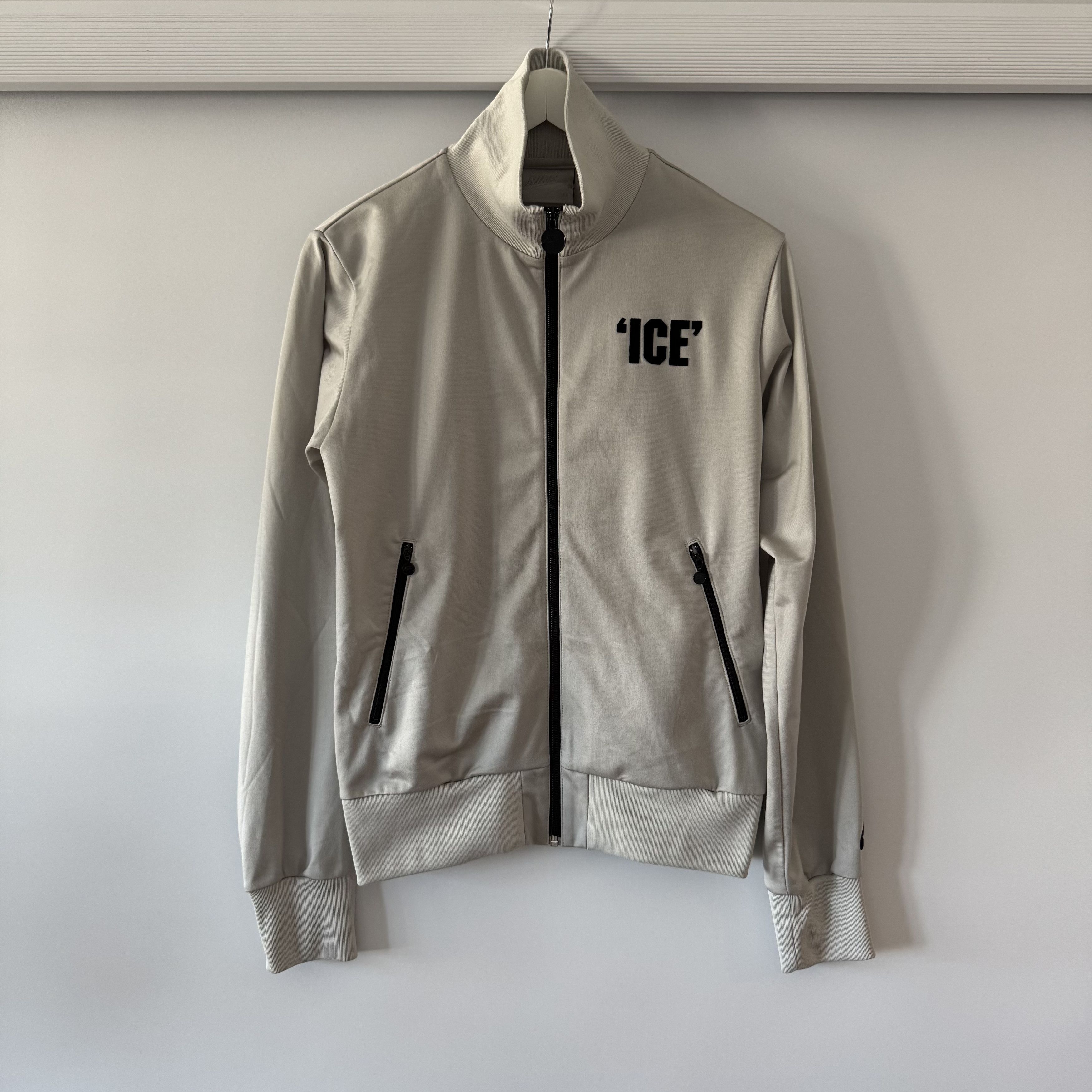 Nike Men's Nike x ICE Iceman Vintage Gray Track Jacket Size M Size US M / EU 48-50 / 2 - 2 Thumbnail