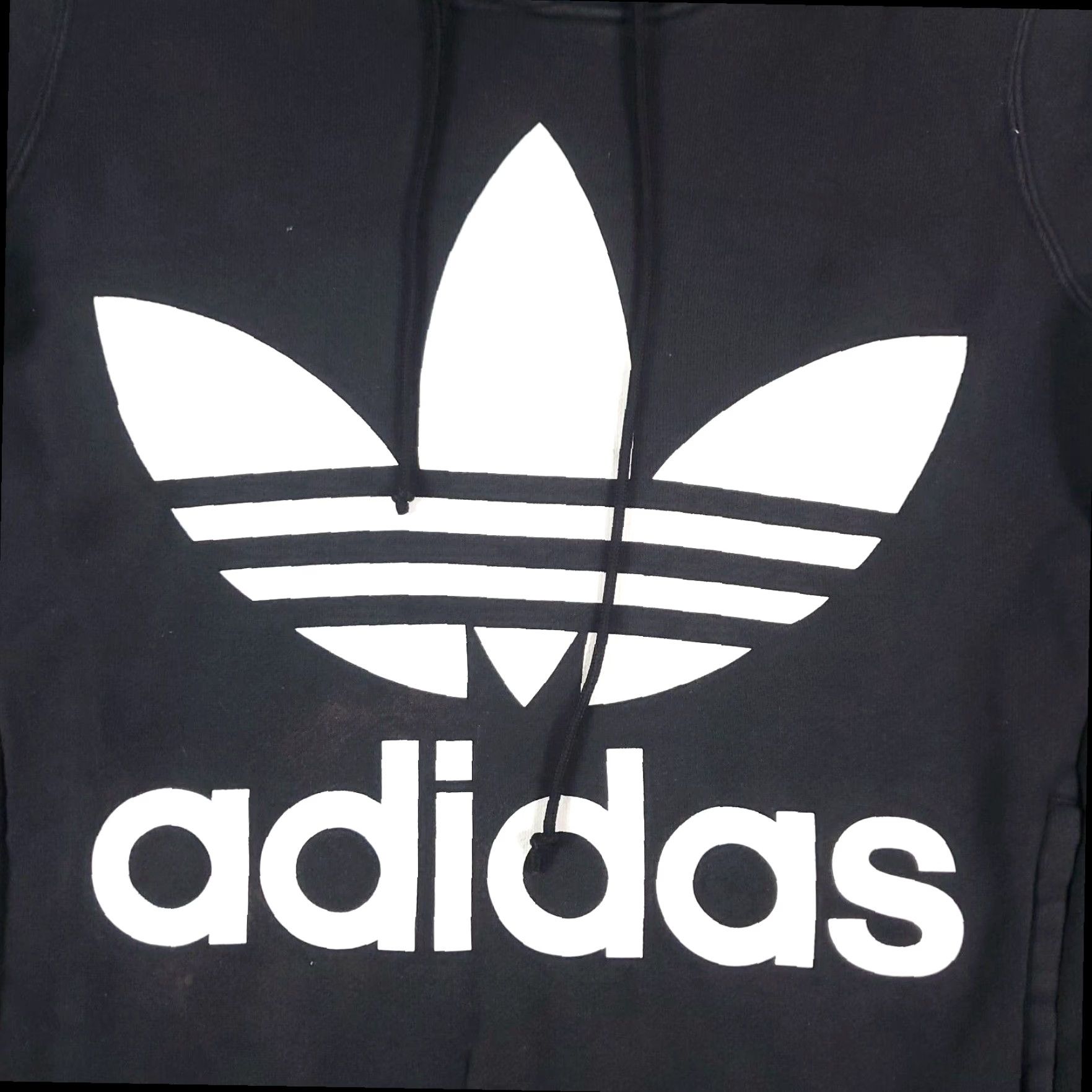 Adidas Adidas Womens Sweater XS Extra Small Black Pullover Hoodie Size XS / US 0-2 / IT 36-38 - 2 Thumbnail