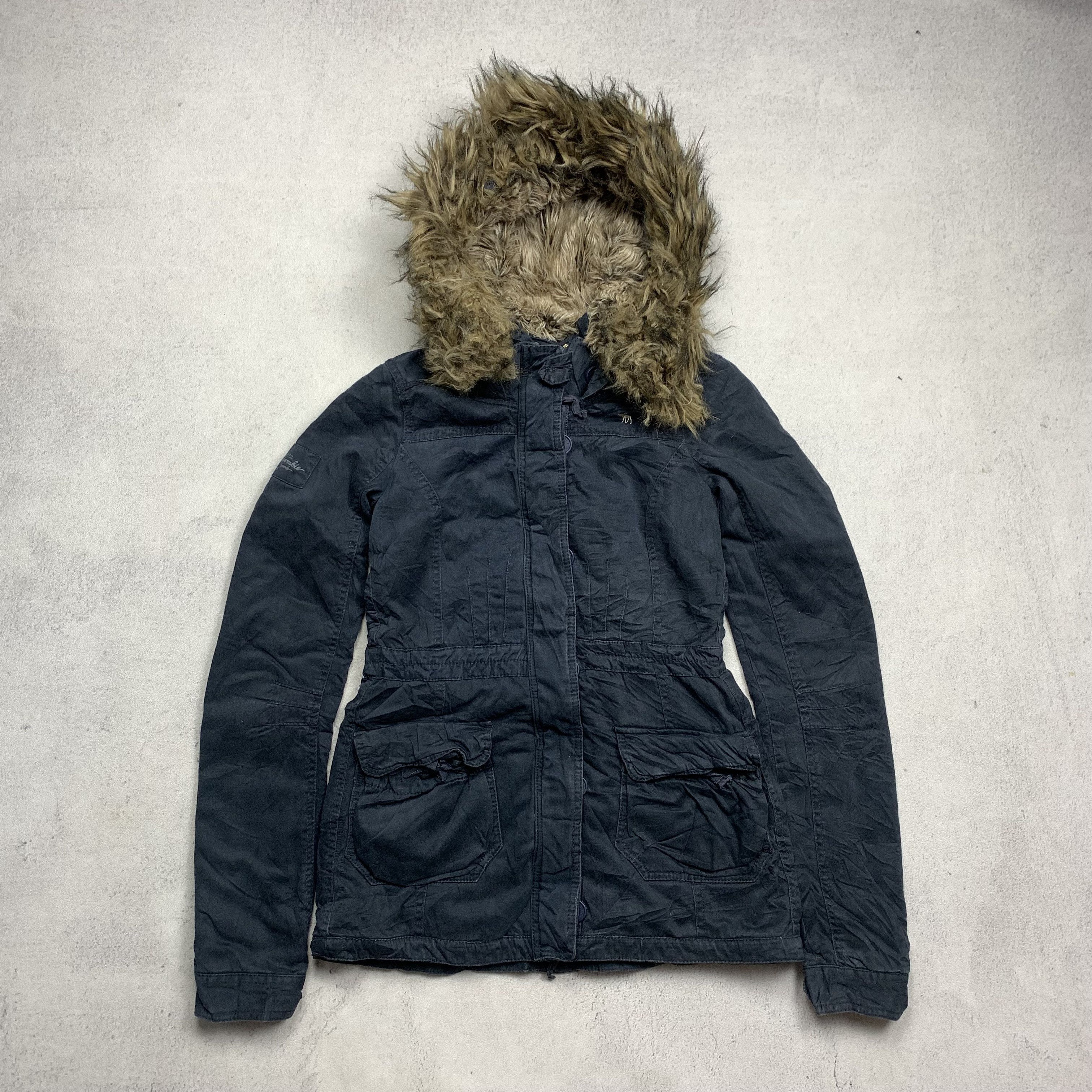 Abercrombie&FITCH アバクロ ファージャケット アバクロ used加工 MT