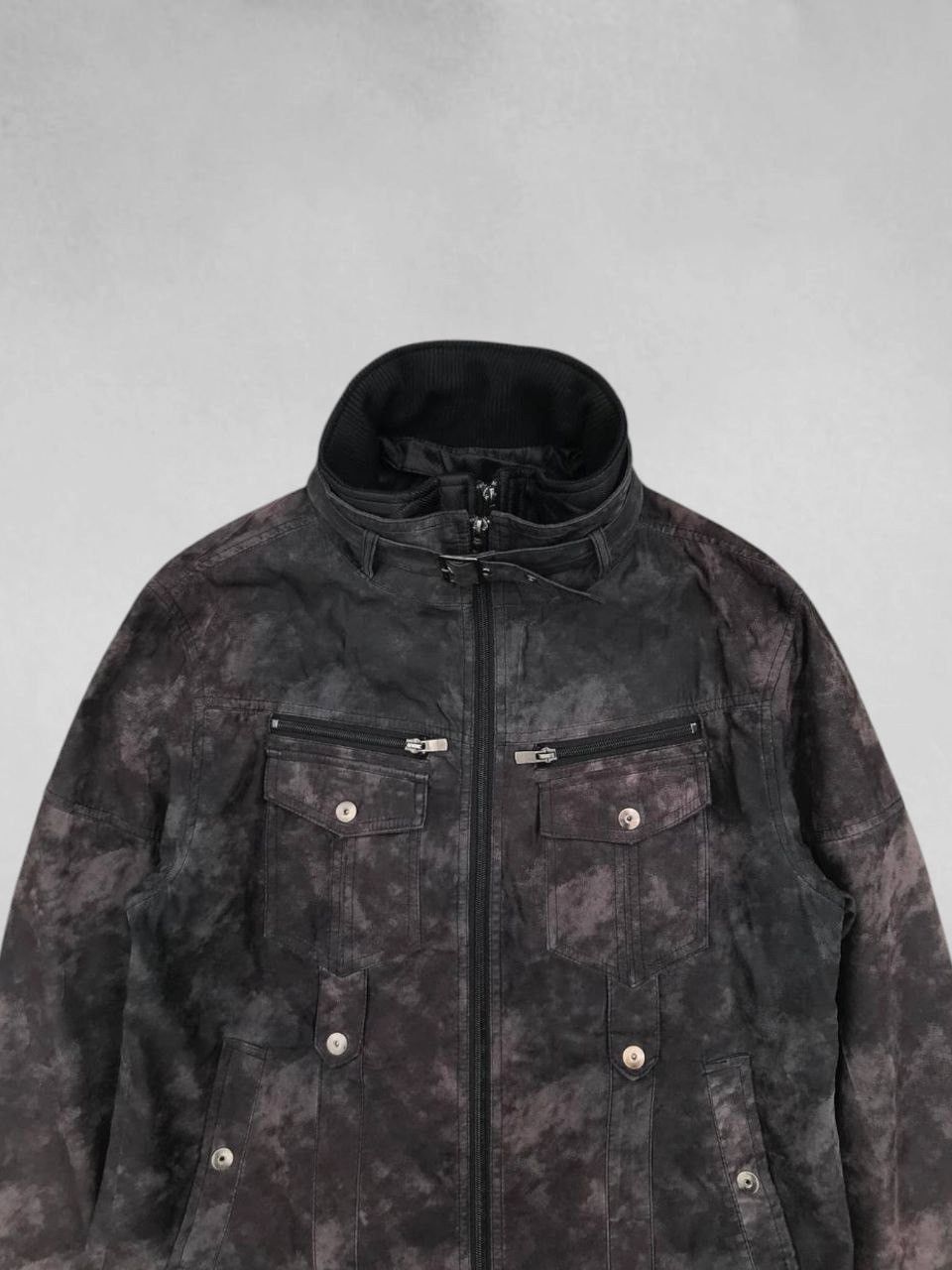 Japanese Brand × Le Grande Bleu (L.G.B.) × Yasuyuki Ishii Bareback Realdress Marbled Punk Jacket Size US XL / EU 56 / 4 - 6 Thumbnail