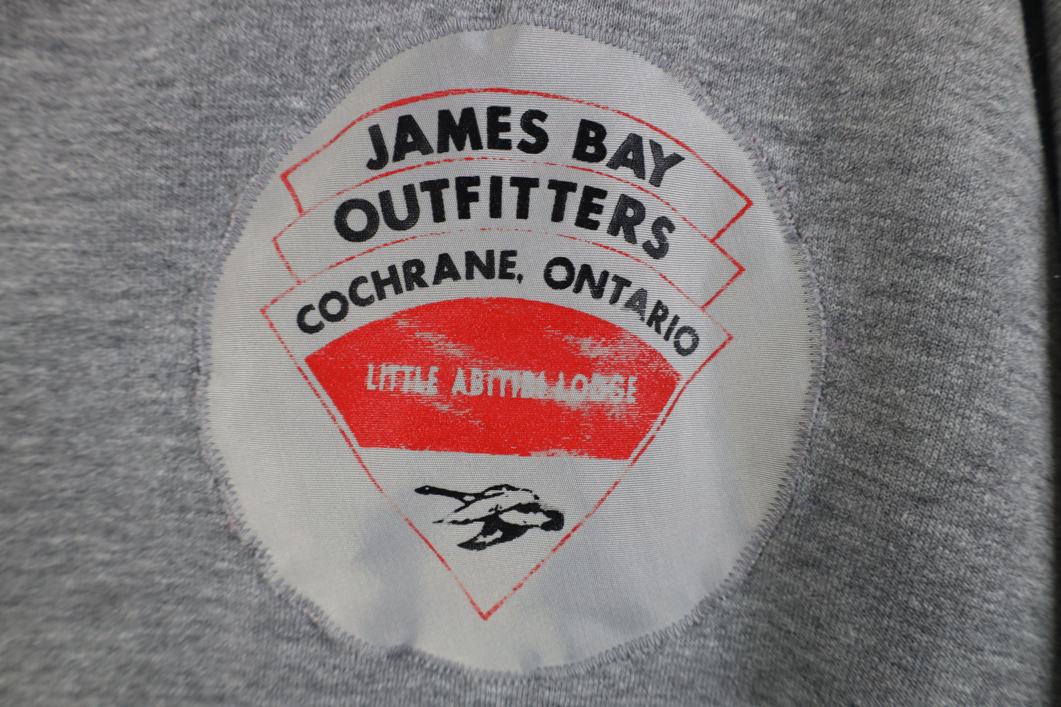 Vintage Vintage 90s James Bay Outfitters Crewneck Sweatshirt Gray Size US XL / EU 56 / 4 - 4 Thumbnail