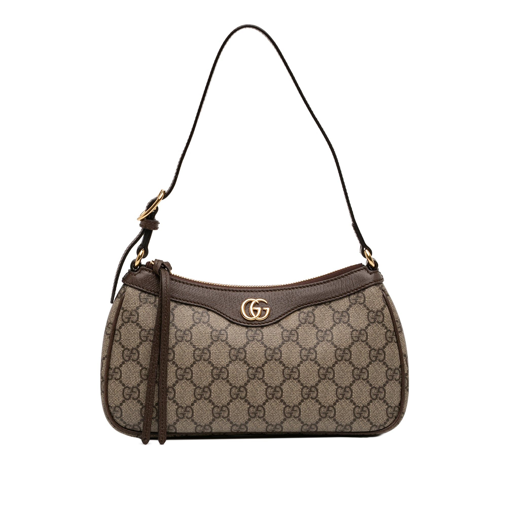 Gucci Small GG Supreme Ophidia Shoulder Bag Size ONE SIZE - 1 Thumbnail