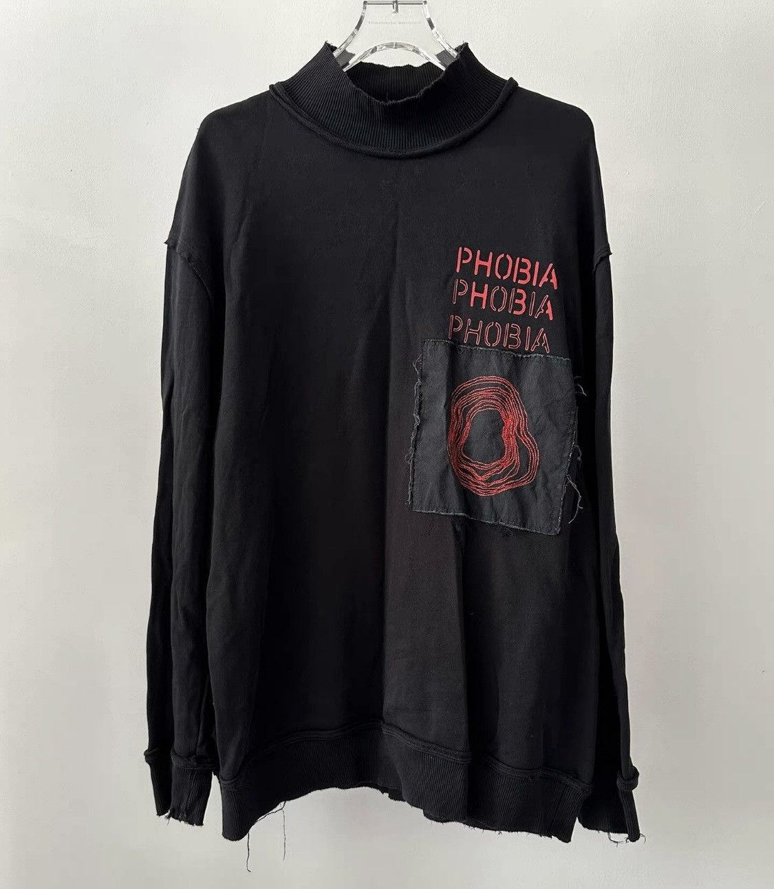 image of Damir Doma Charles Madd Sweatshirt in Black, Men's (Size XL)