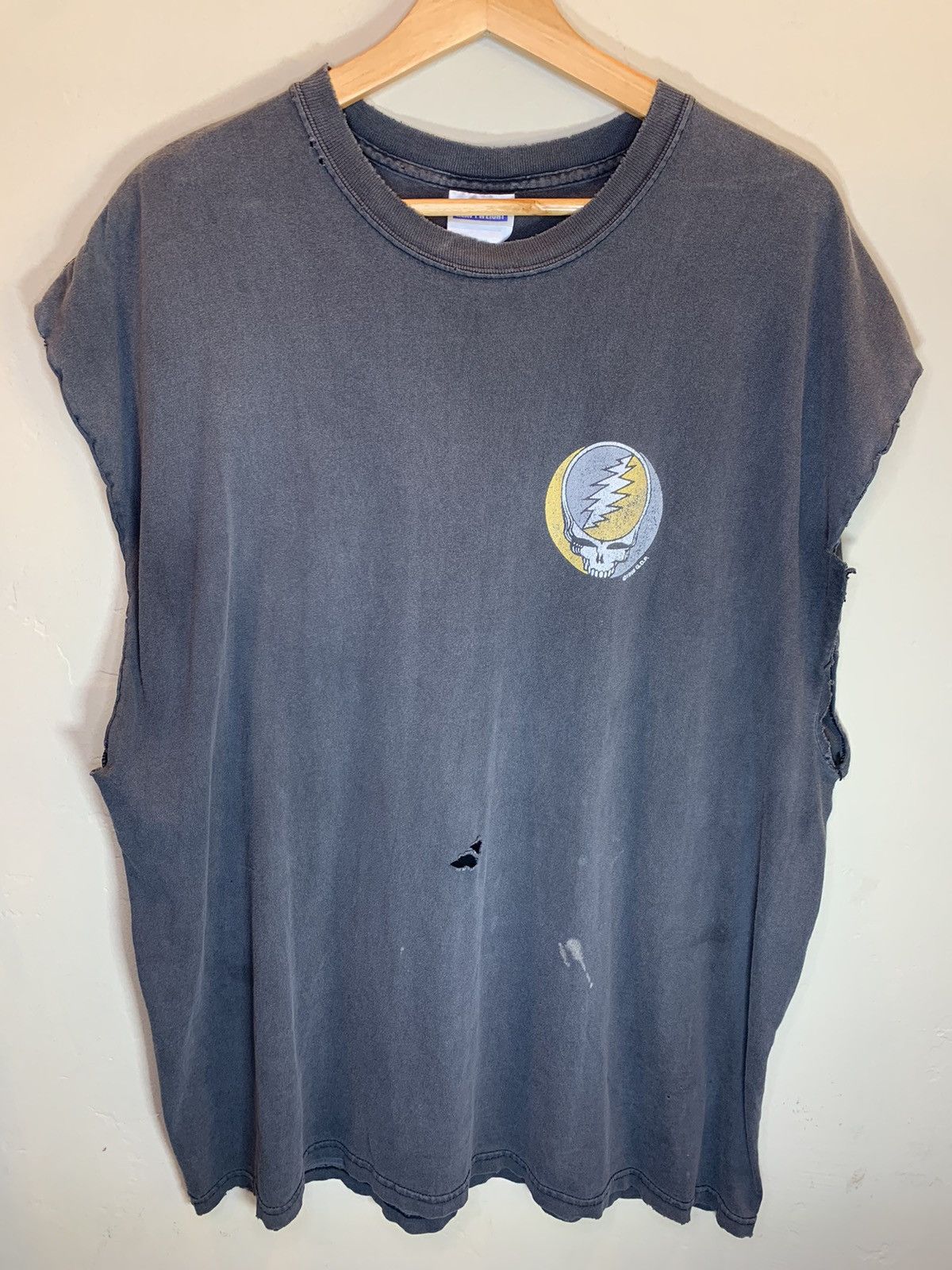 Grateful Dead *RARE* Vintage 90’s Grateful Dead 30 Year Anniversary Cutoff Size US XXL / EU 58 / 5 - 1 Thumbnail