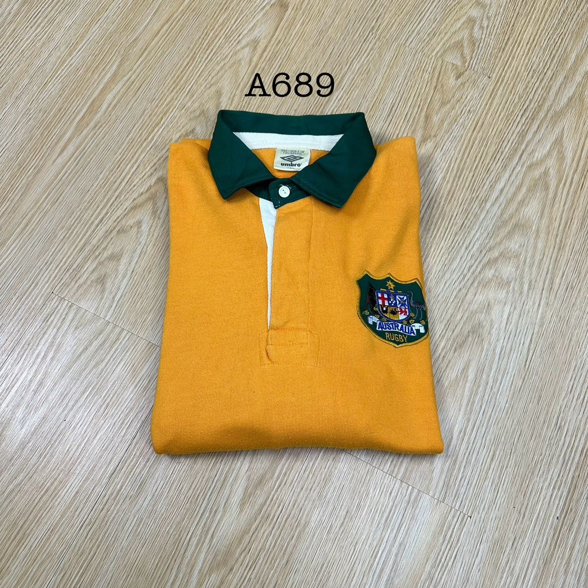 Umbro Vintage Australia Rugby Umbro Champion Polo A689 Size US L / EU 52-54 / 3 - 11 Thumbnail