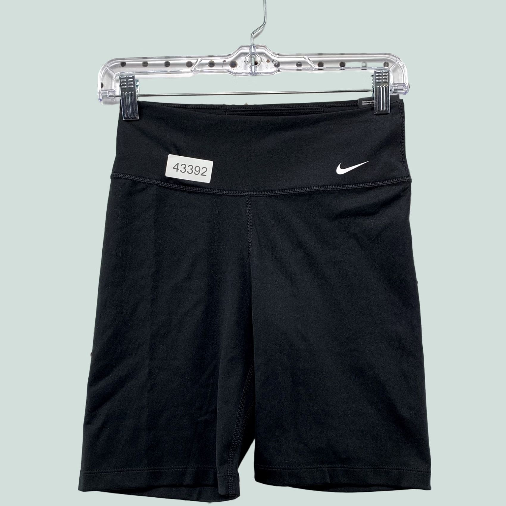 Nike Nike THE ONE Dri-FIT Biker Shorts Black Womens Medium Compression Size 32" / US 10 / IT 46 - 1 Thumbnail