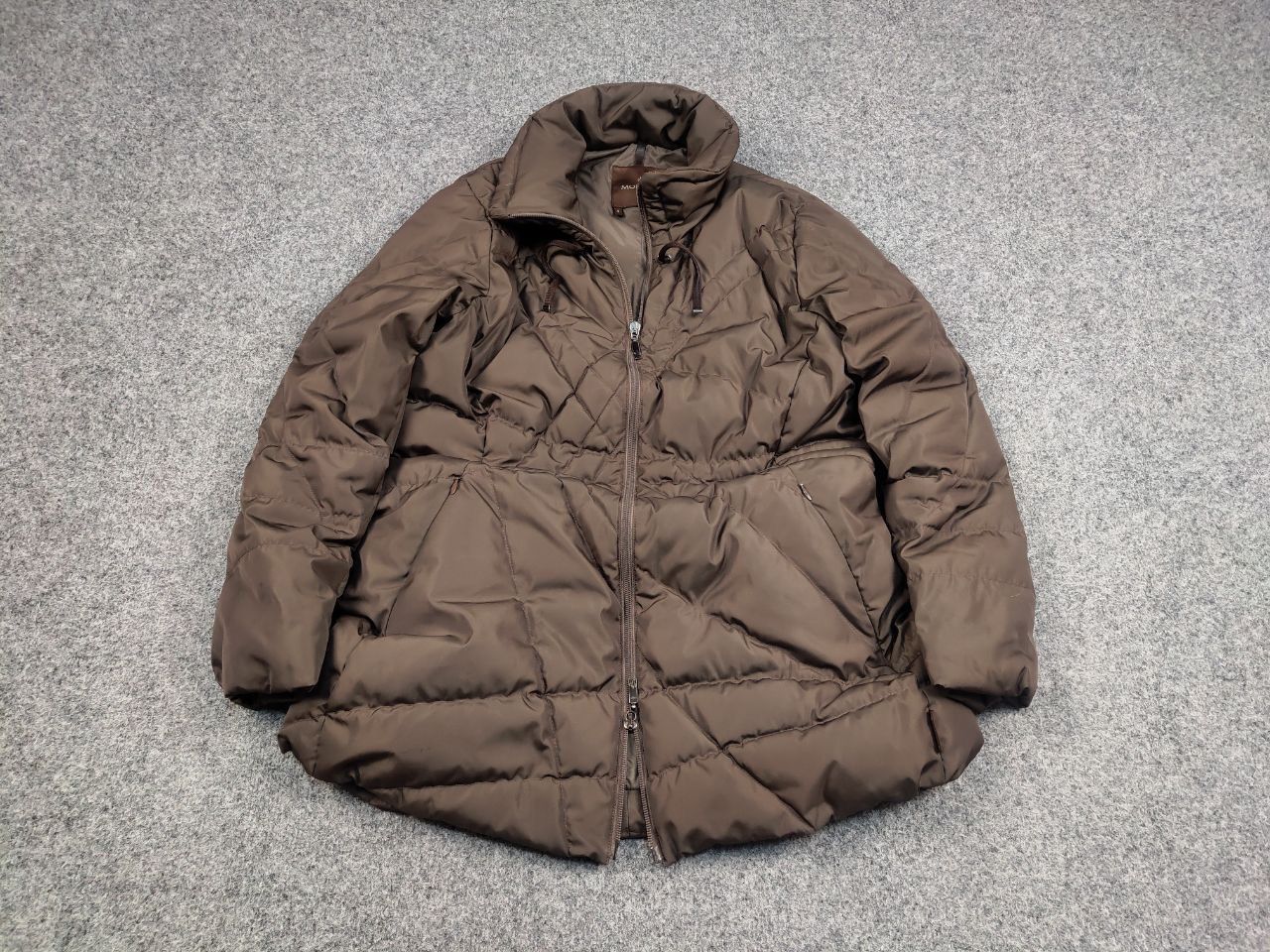 Moncler Vintage Moncler Down Puffer quality Brown Women's Jacket Size L / US 10 / IT 46 - 2 Thumbnail