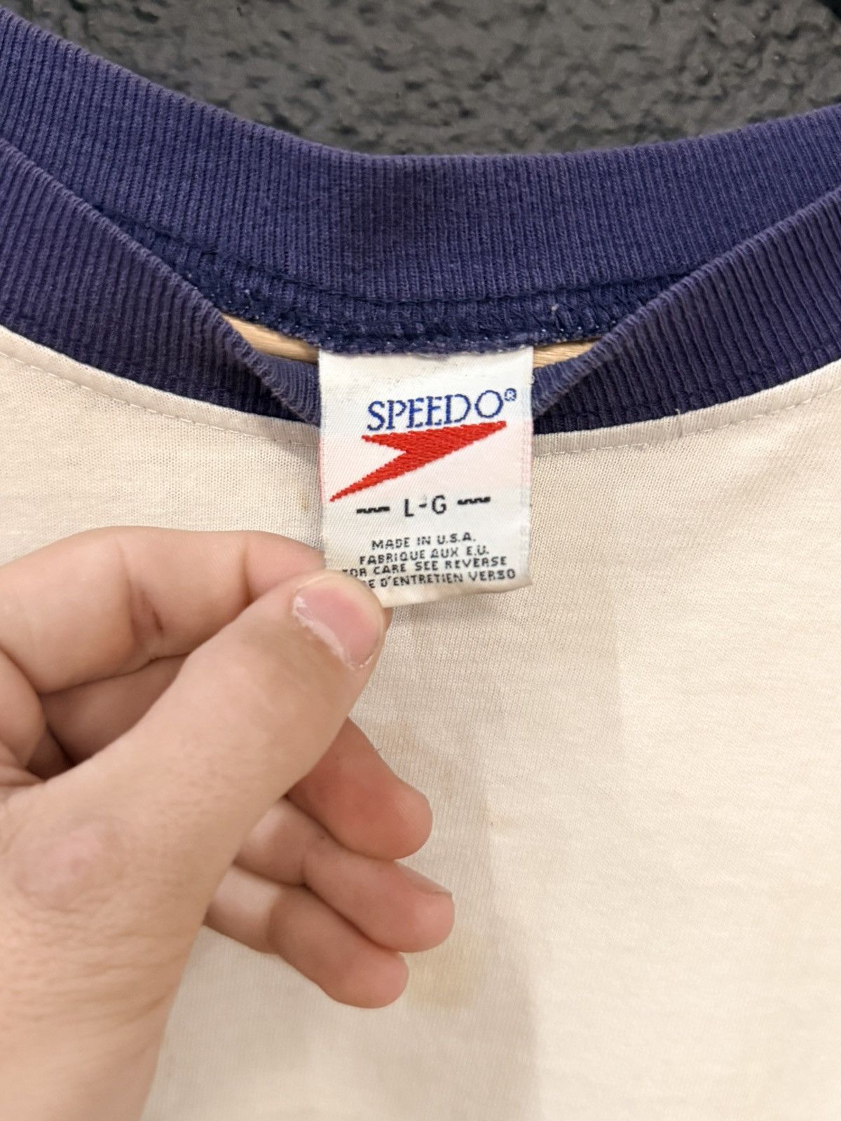 Vintage Vintage speedo tee Size US L / EU 52-54 / 3 - 2 Thumbnail