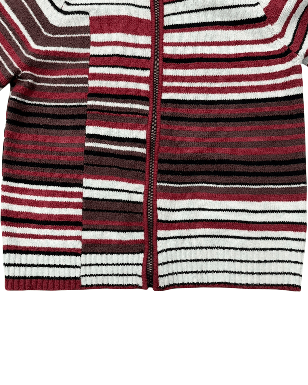 Acne Studios Acne Studios Stripe Knit Hood Zip-Up Size US M / EU 48-50 / 2 - 7 Thumbnail