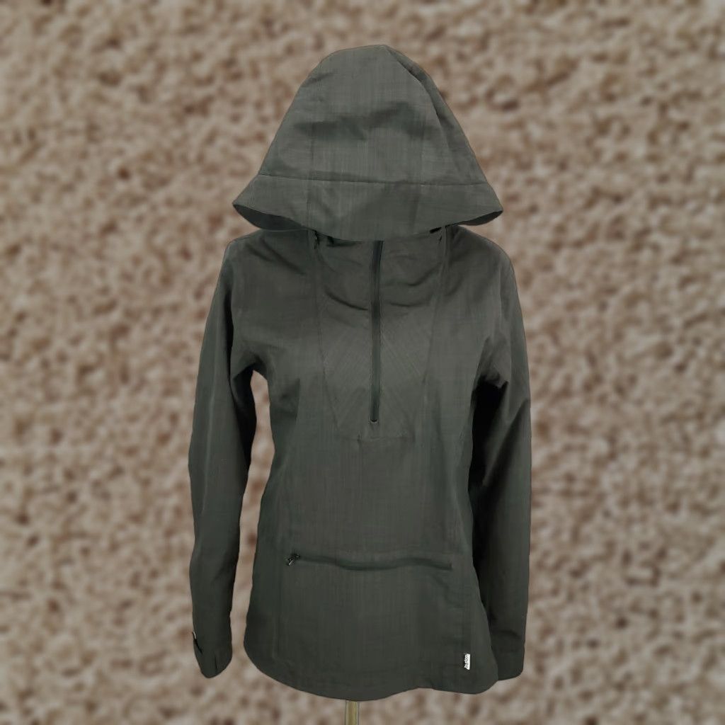 Burton Burton Hoodie Womens S Gray Lotus Pullover Jacket Zip Hood Packable Windbreaker Casual Outdoor Fall Spring Winter Size S / US 4 / IT 40 - 1 Thumbnail