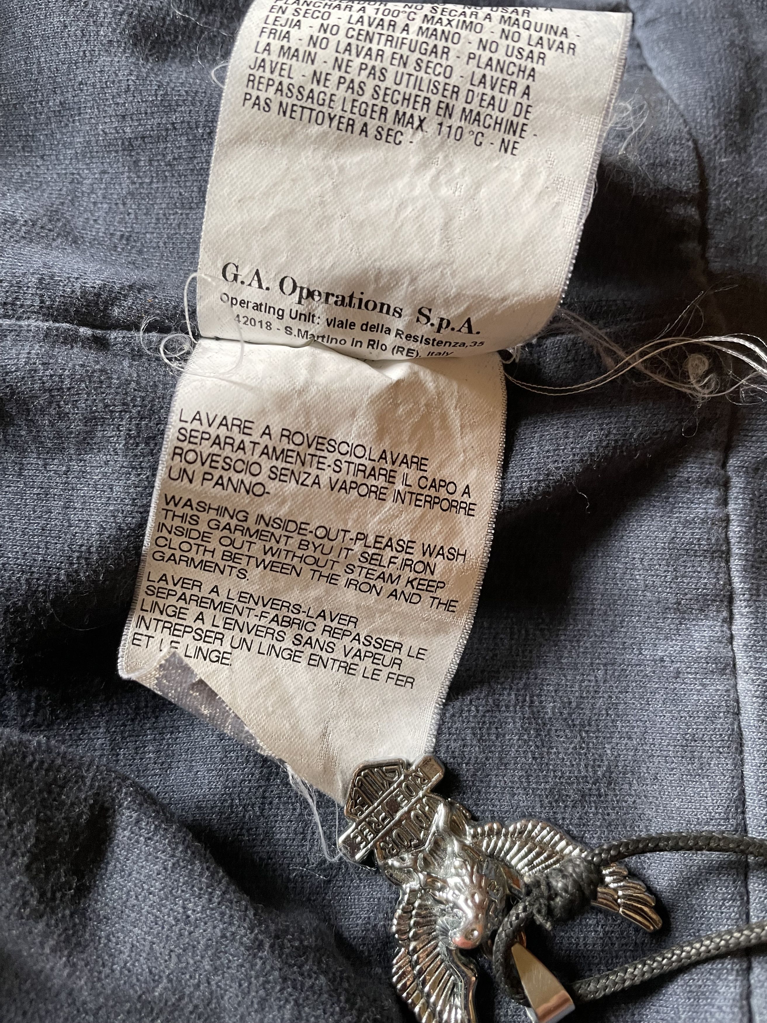 Giorgio Armani Giorgio Armani Asymmetric Wizard Zip Hoodie Size US L / EU 52-54 / 3 - 10 Thumbnail