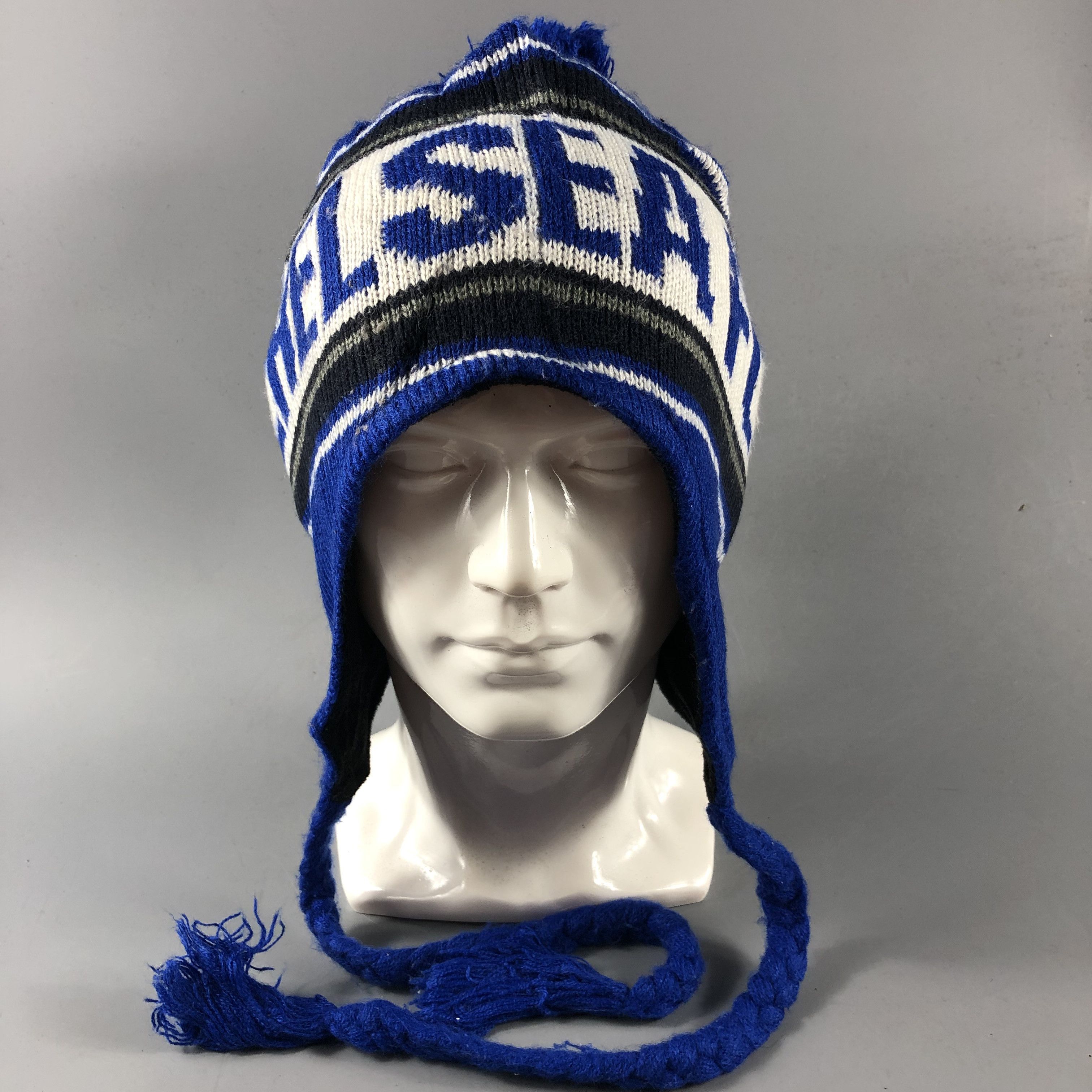 Chelsea Soccer Chelsea FC Ushanka Earflap Beanie Snow Hat Snow Cap B513 Size ONE SIZE - 1 Thumbnail