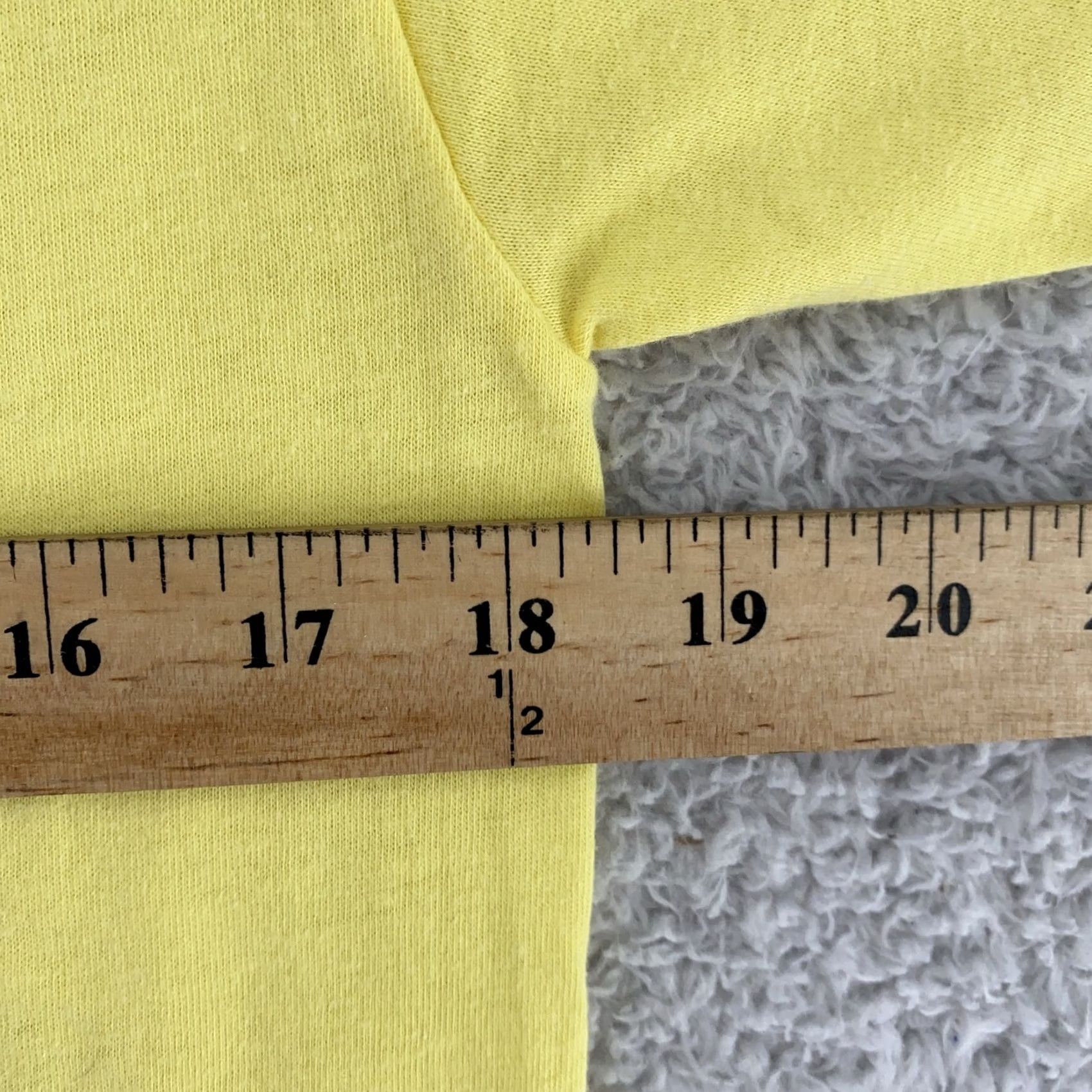 Vintage VINTAGE 80s Shirt Mens S/M Yellow Soft Single Stitch Tee 90s Classic Made USA Size US S / EU 44-46 / 1 - 5 Thumbnail