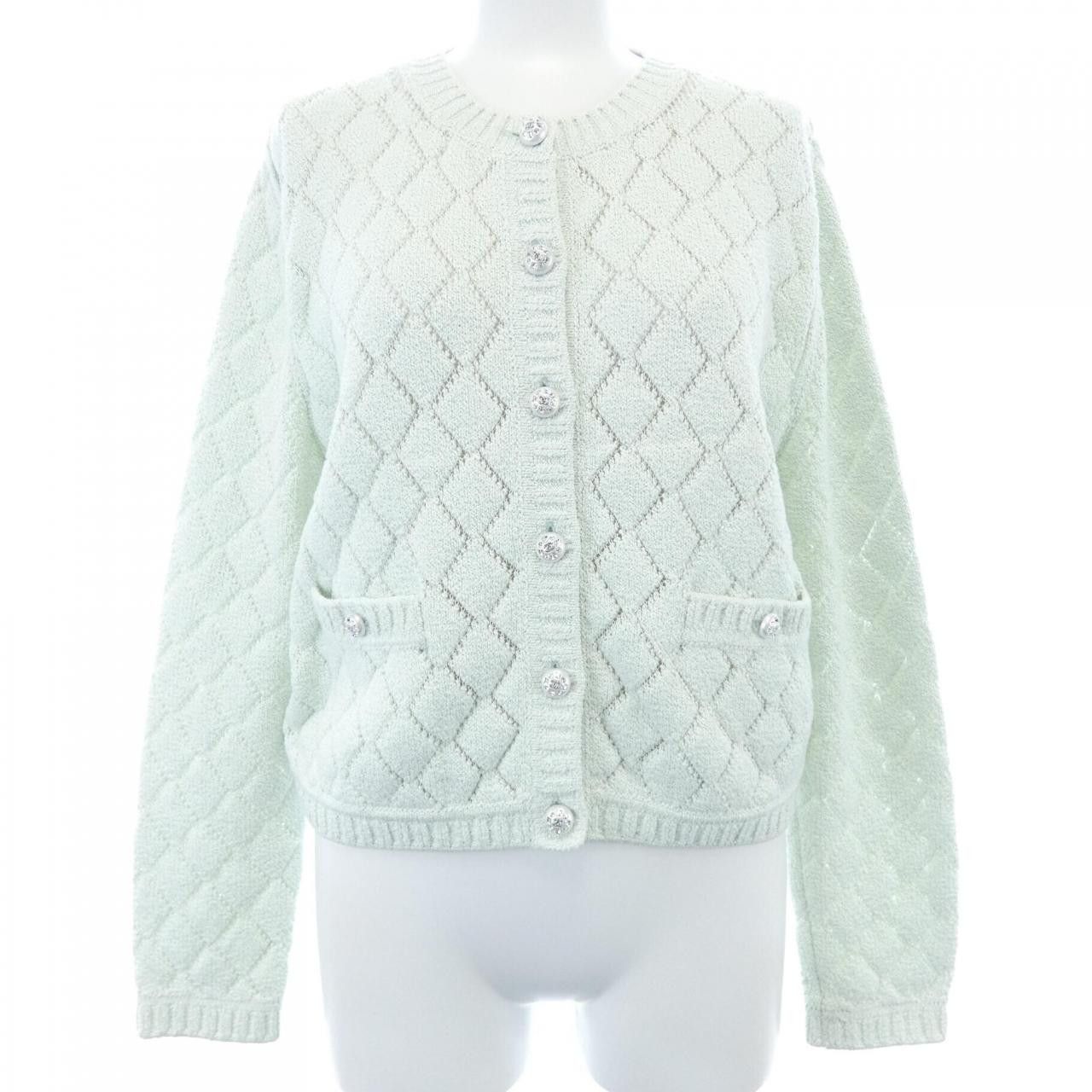Chanel Chanel Chanel Cardigan Textile Tops P75071K10770 DUTY FREE for USA Size ONE SIZE - 1 Thumbnail